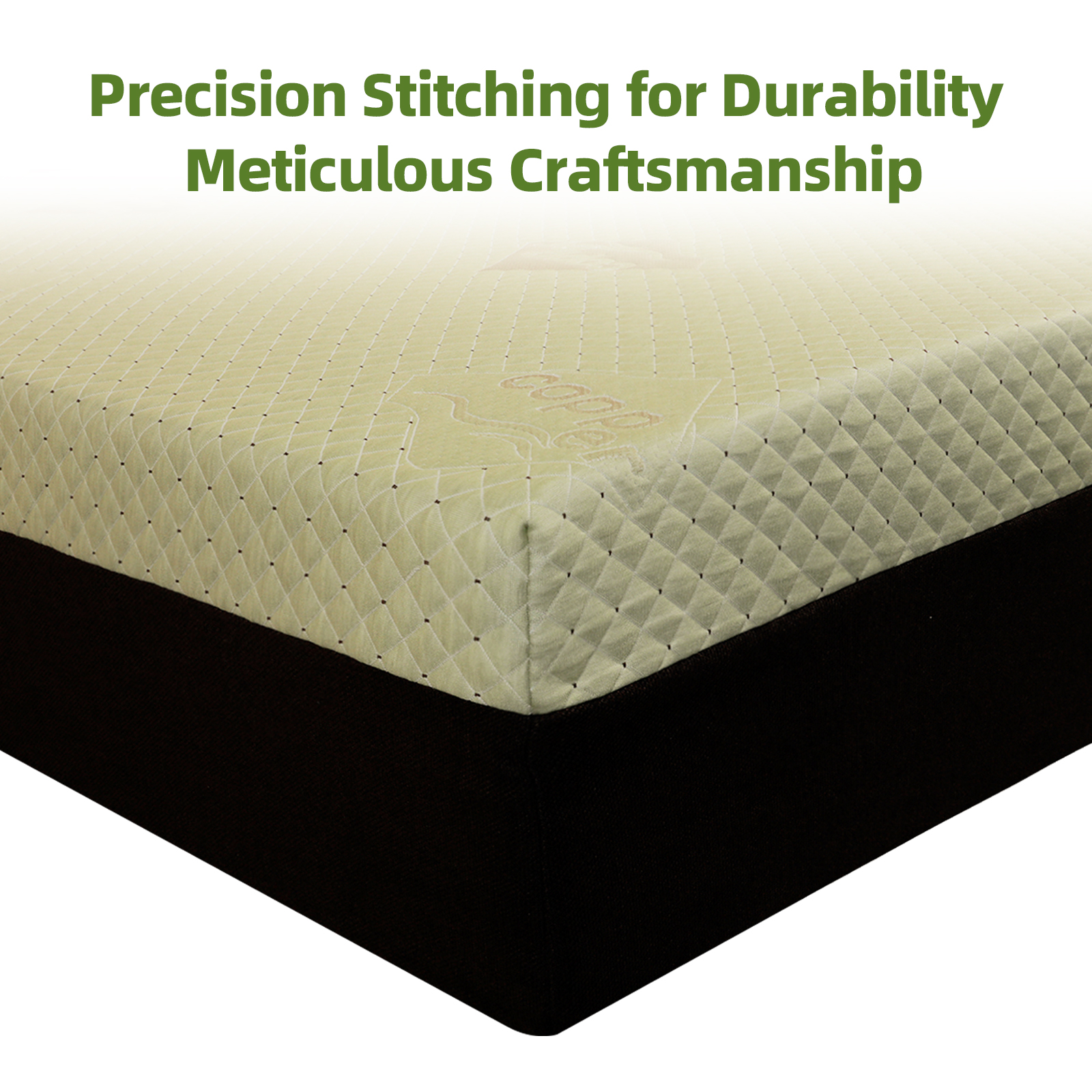 12-Inch Queen Mattress – Copper Infused Cooling Gel Foam Bed, 7-Zone Pressure Relief, Air Layer Comfort Cover, Medium Firm Support Made in Japan - Image 6