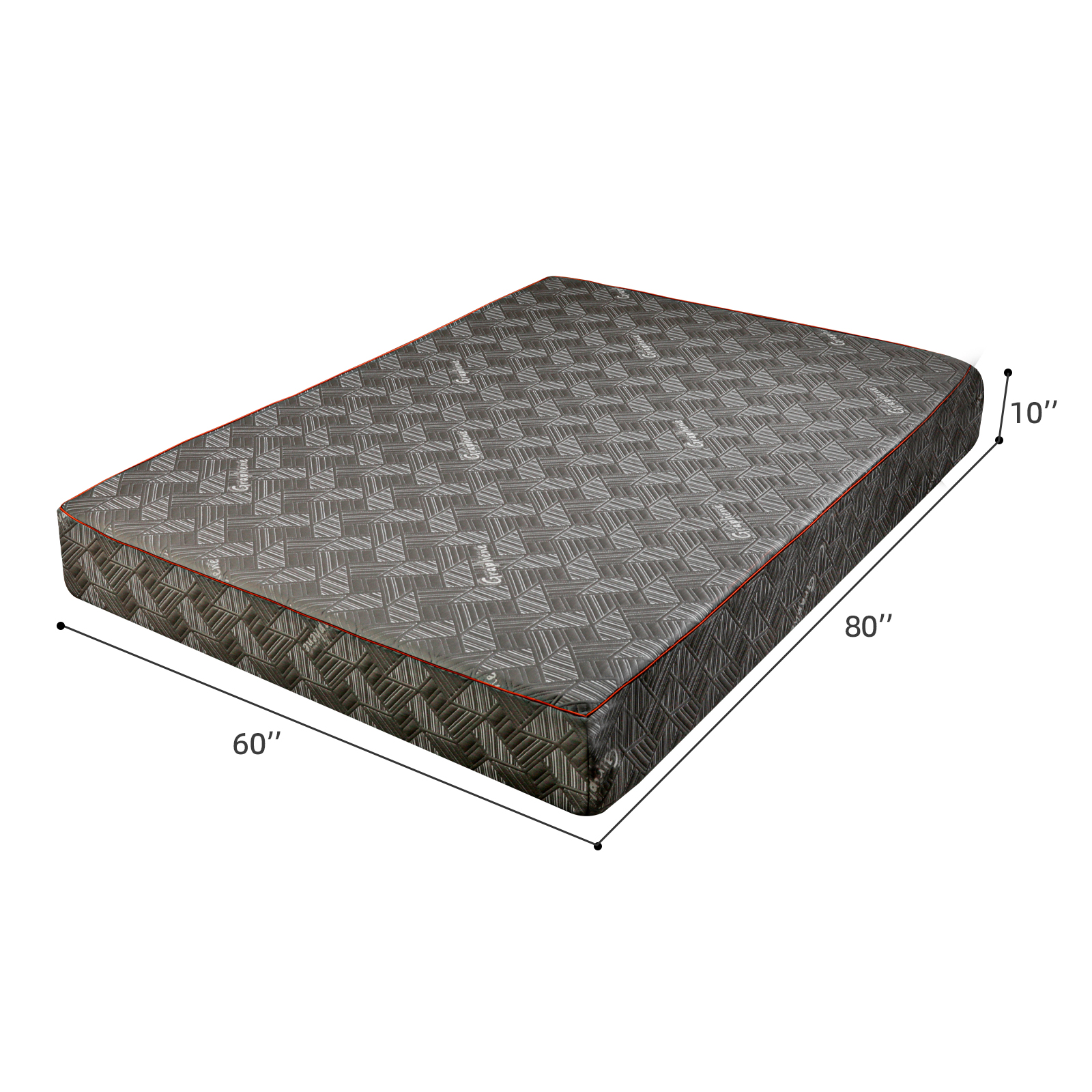10 Inch Queen Size Mattress - Breathable & Sterilizing, High Rebound Foam for Cloud-Like Comfort, Eco-Friendly Material with Stylish Design, Ideal for Bedroom Sleep Upgrade Made in Japan - Image 6