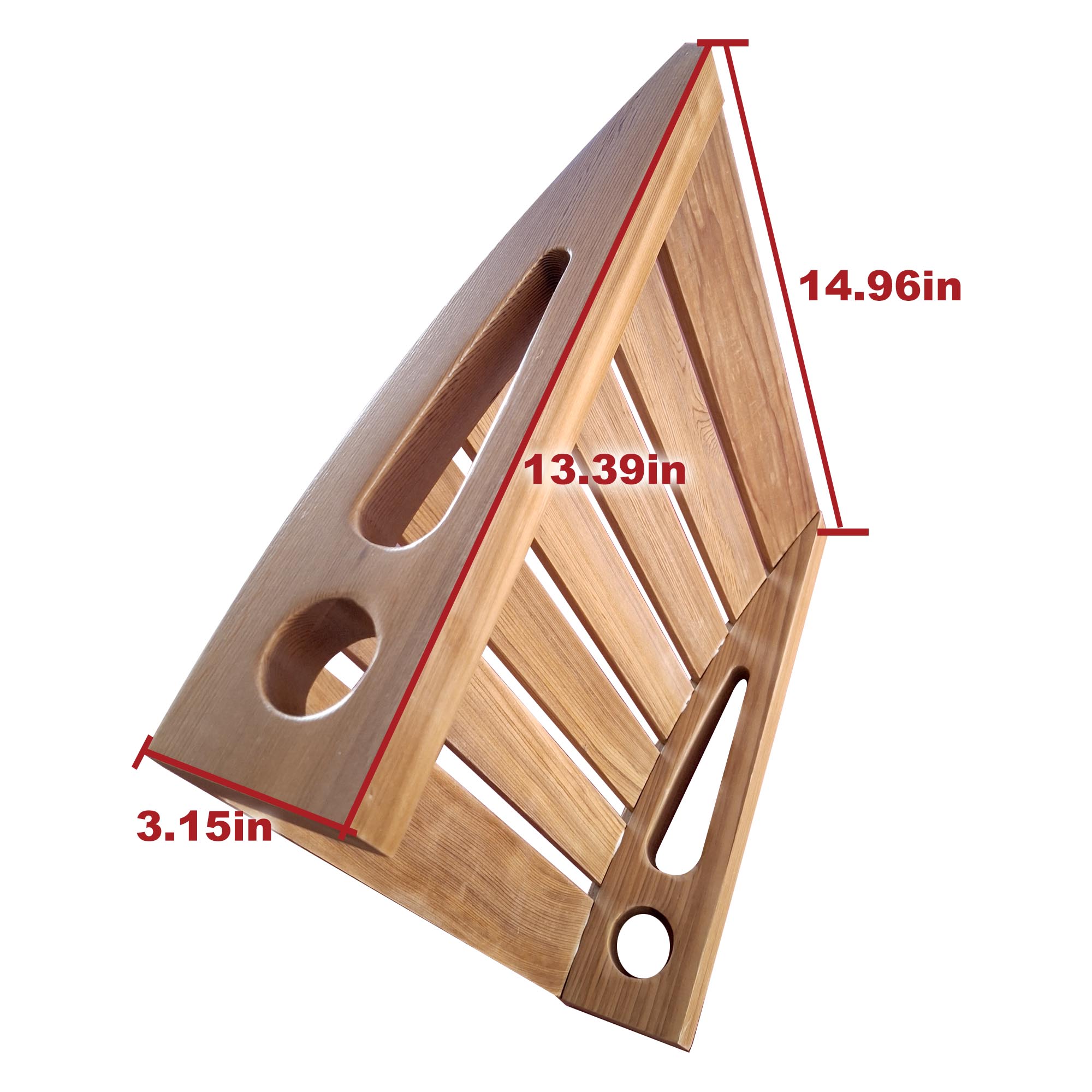 Red cedar sauna headrest - Image 5