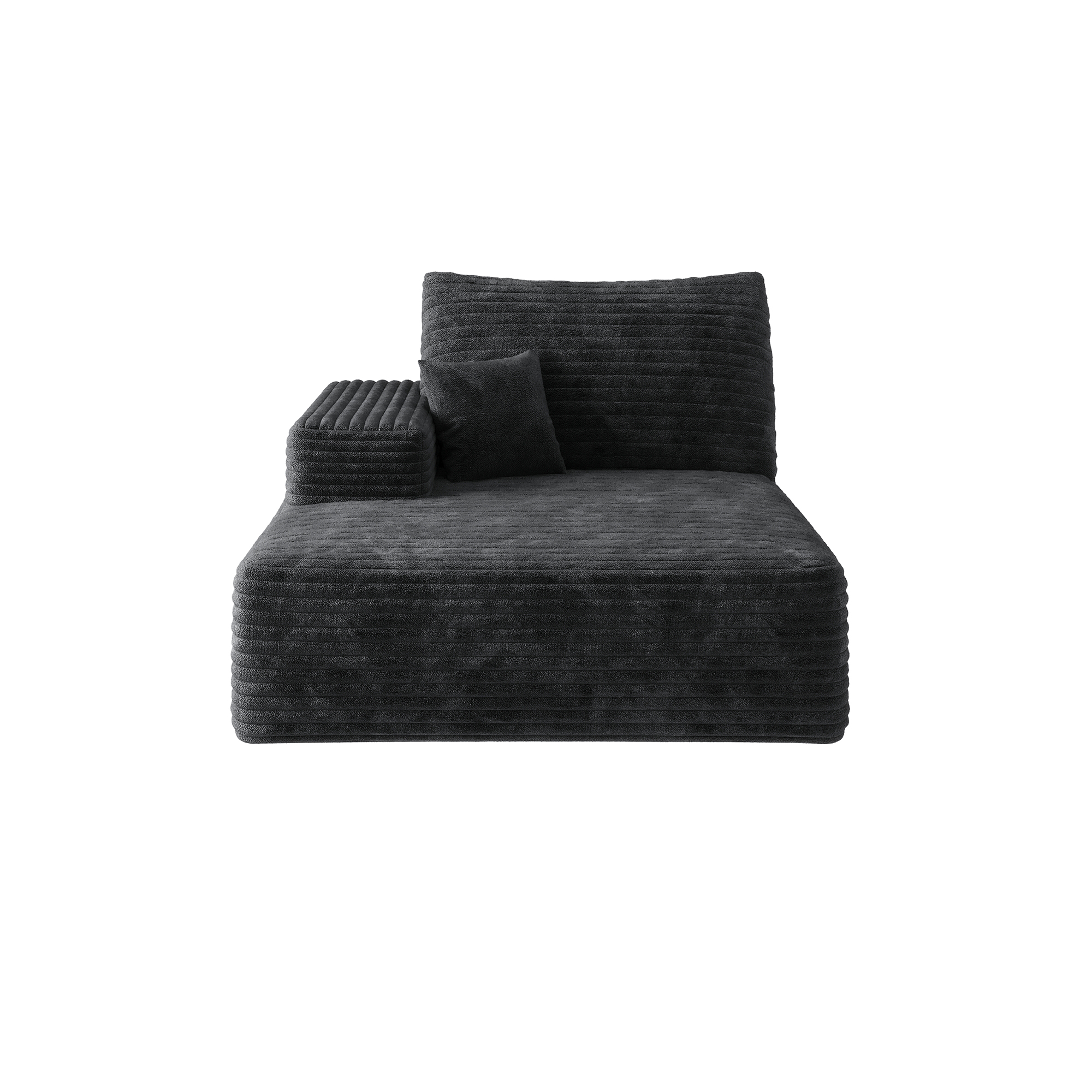 Y119-RIGHT-SLEEPER-BLACK-SOFA - Image 3