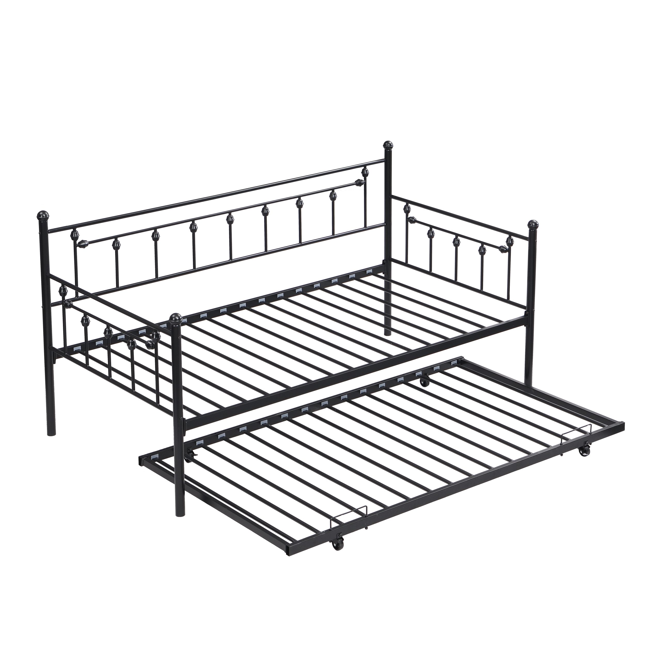Daybed with trundle BLACK - Image 4