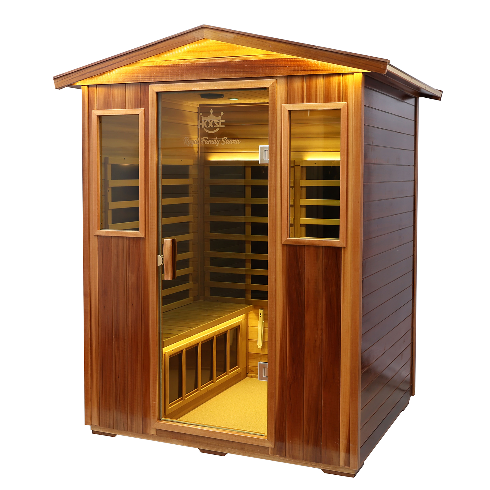 Four-person far-infrared outdoor sauna-B - Image 3