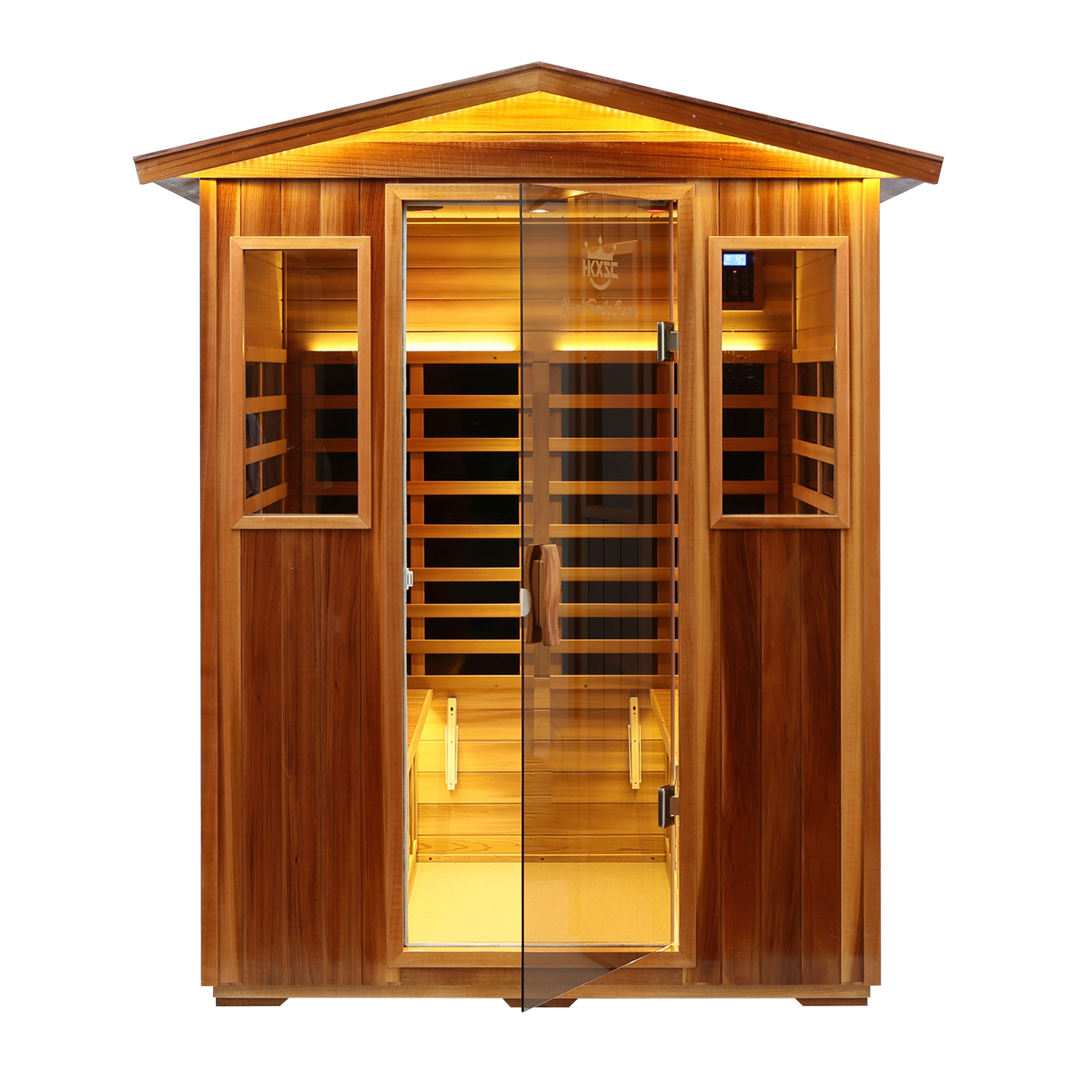 Four-person far-infrared outdoor sauna-B - Image 4