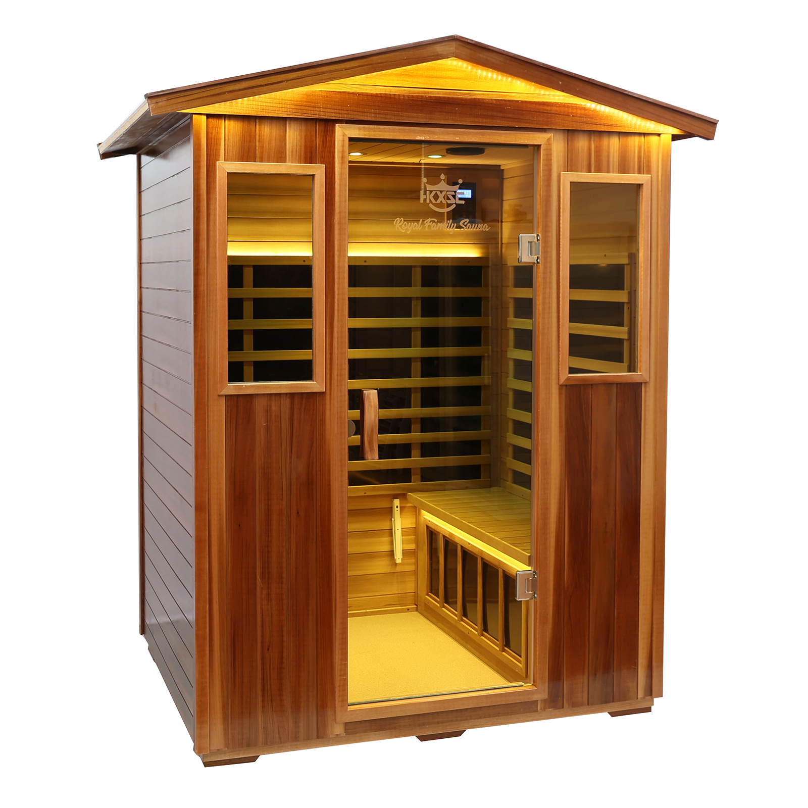 Four-person far-infrared outdoor sauna-B - Image 5