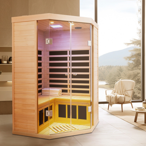 Hemlock sauna for pentagonal-A - Image 6