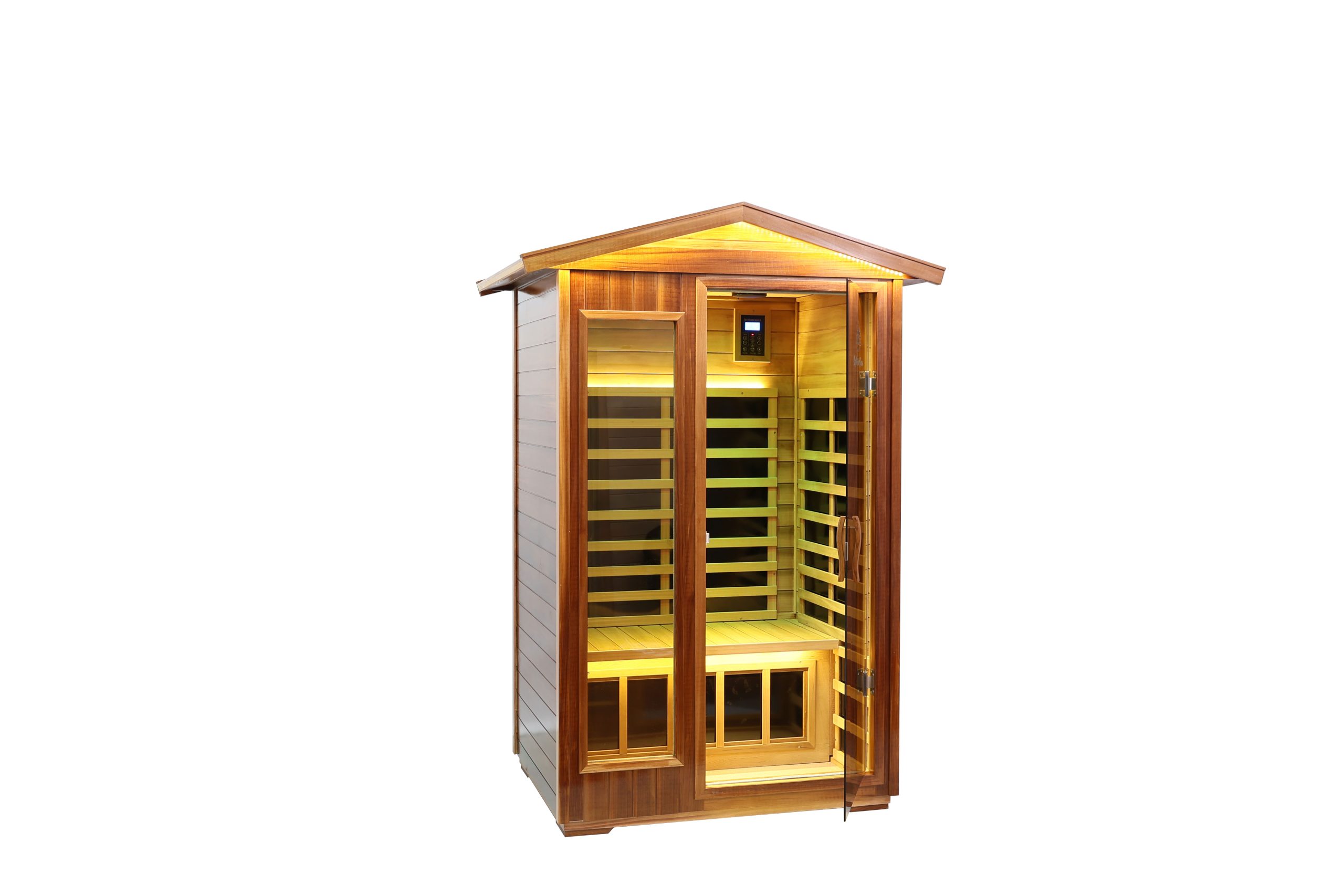 Two-person far-infrared outdoor sauna-A - Image 2