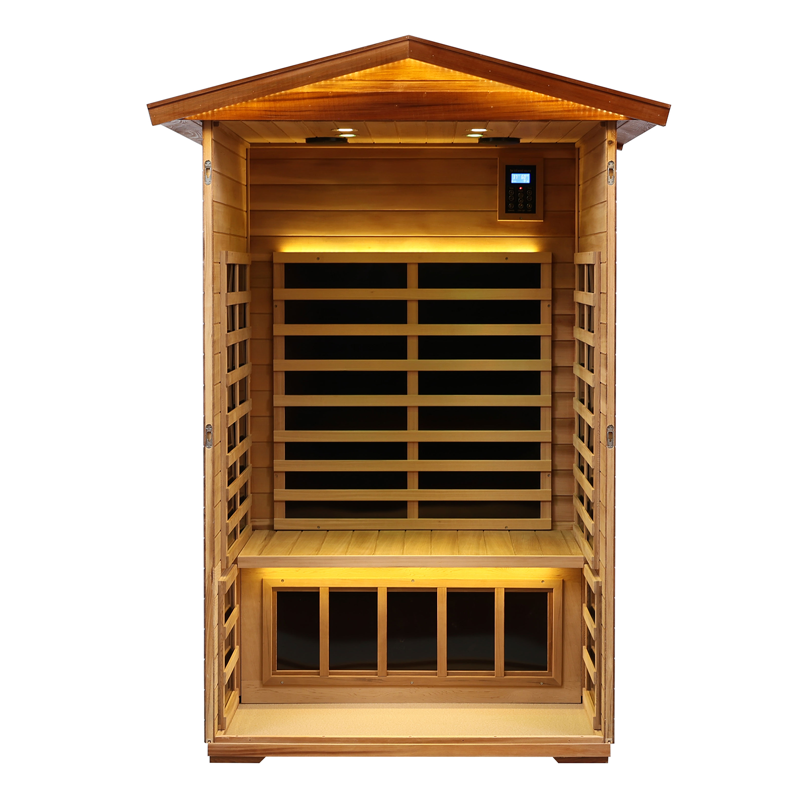 Two-person far-infrared outdoor sauna-A - Image 5