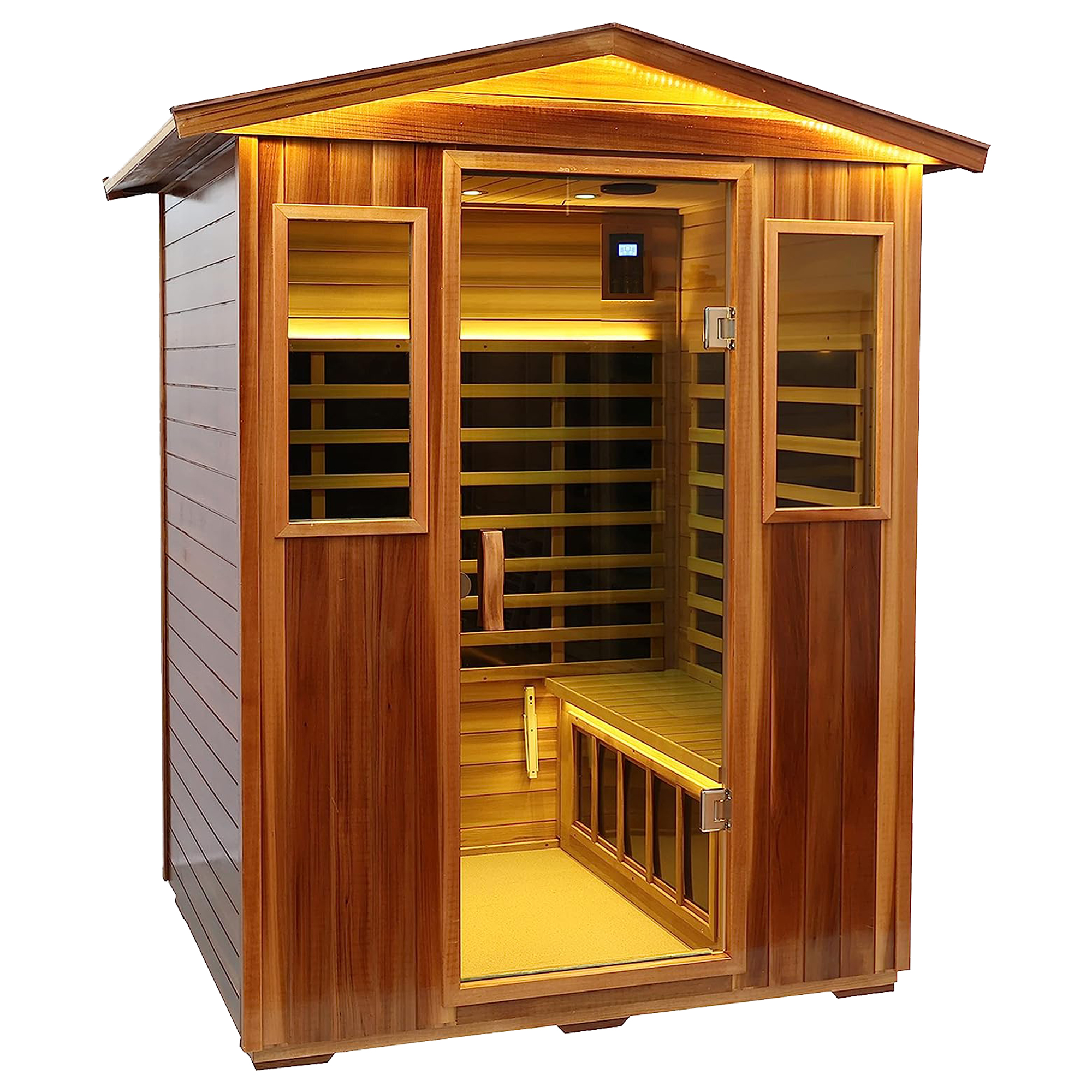 Four-person far-infrared outdoor sauna - Image 3