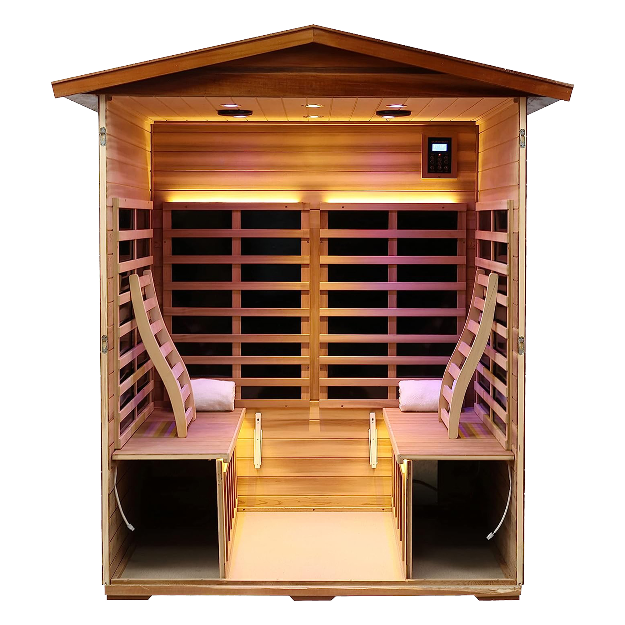 Four-person far-infrared outdoor sauna - Image 5
