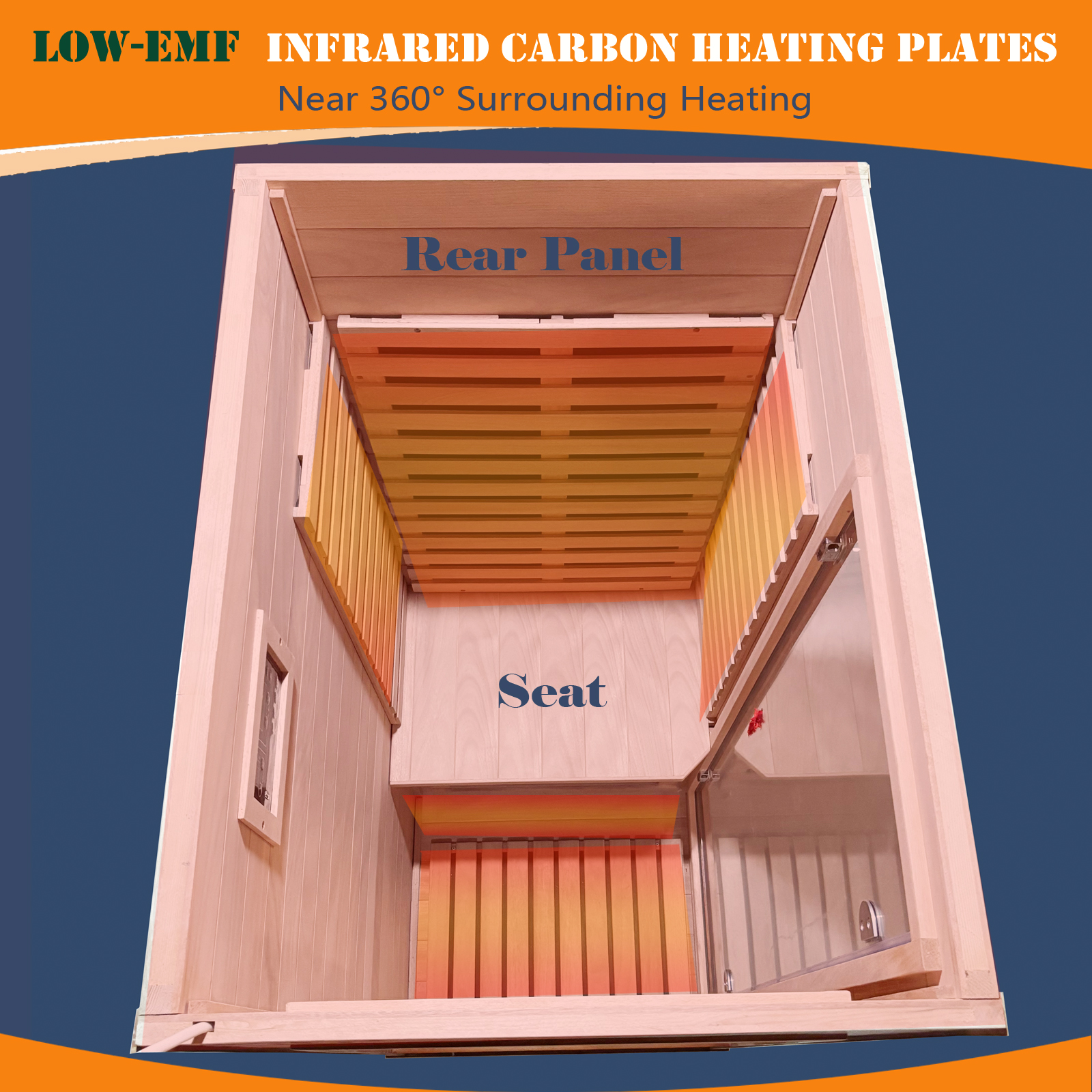 Infrared indoor dry sauna room - Image 5