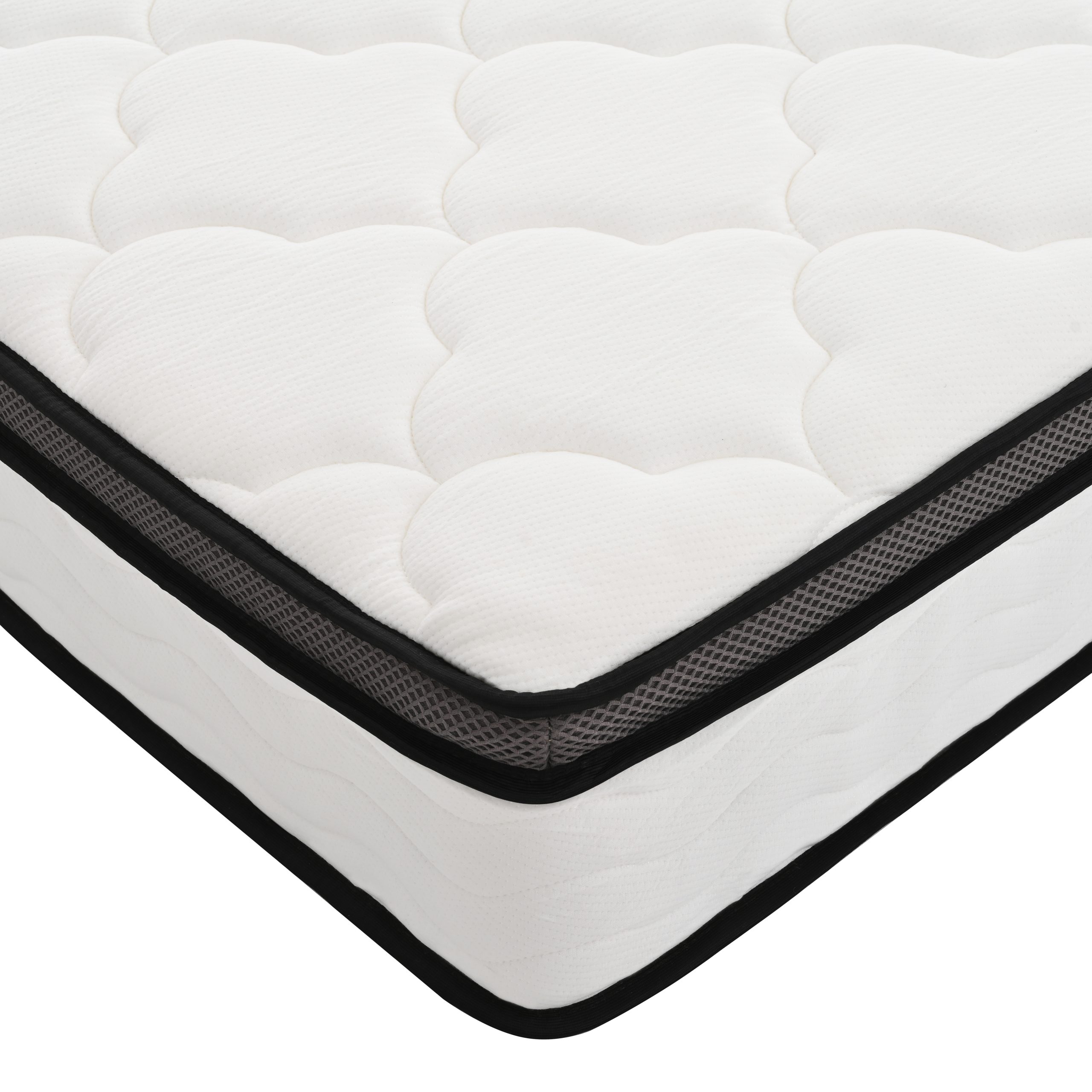 Full Mattress, 12 Inch Full Hybrid Mattress in a Box, Individually Wrapped Pocket Coils Innerspring Mattress, Medium Firm, Pressure Relief & Breathable Comfort, CertiPUR-US, OEKO-TEX - Image 6