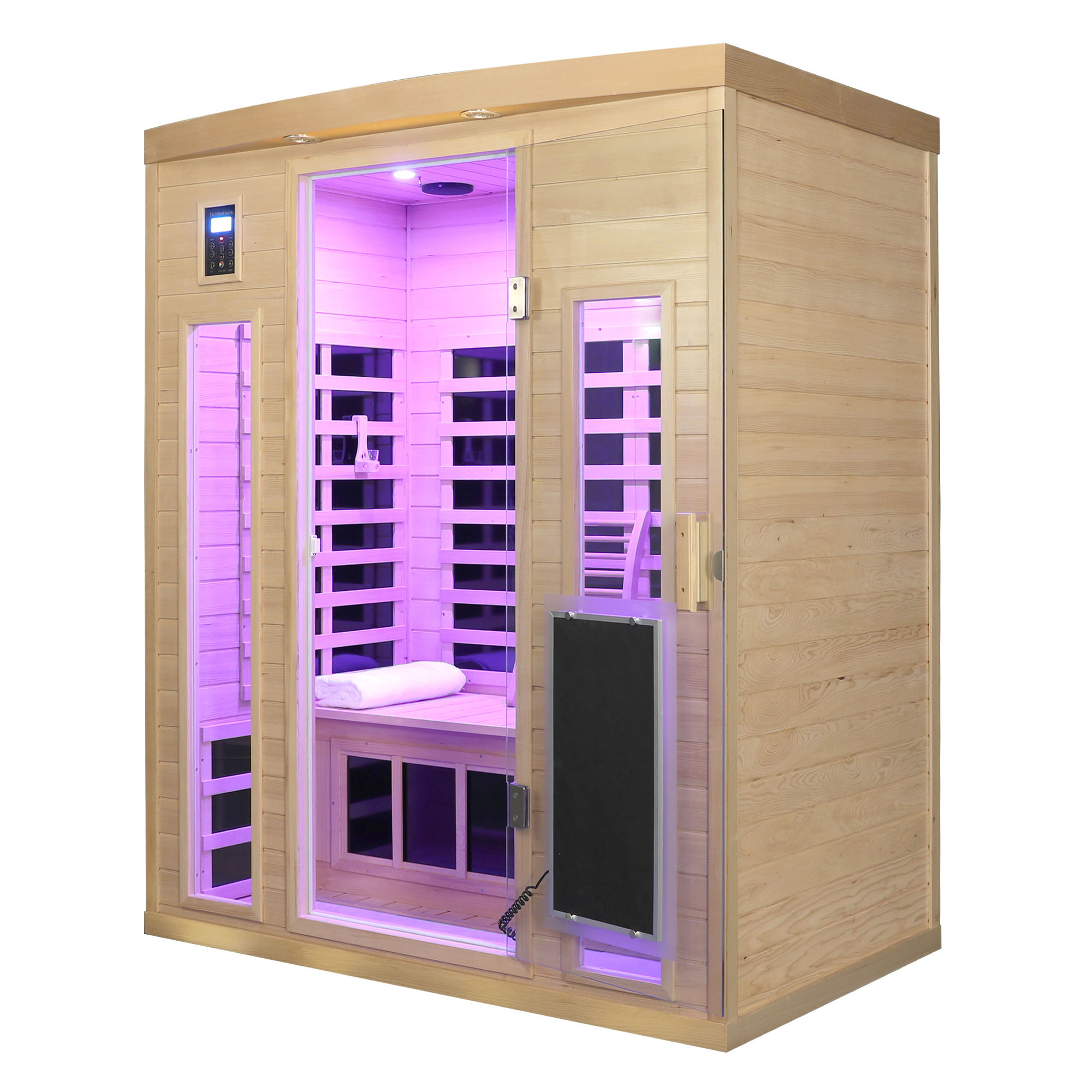 Low EMF Three person Far infrared sauna room - Image 2