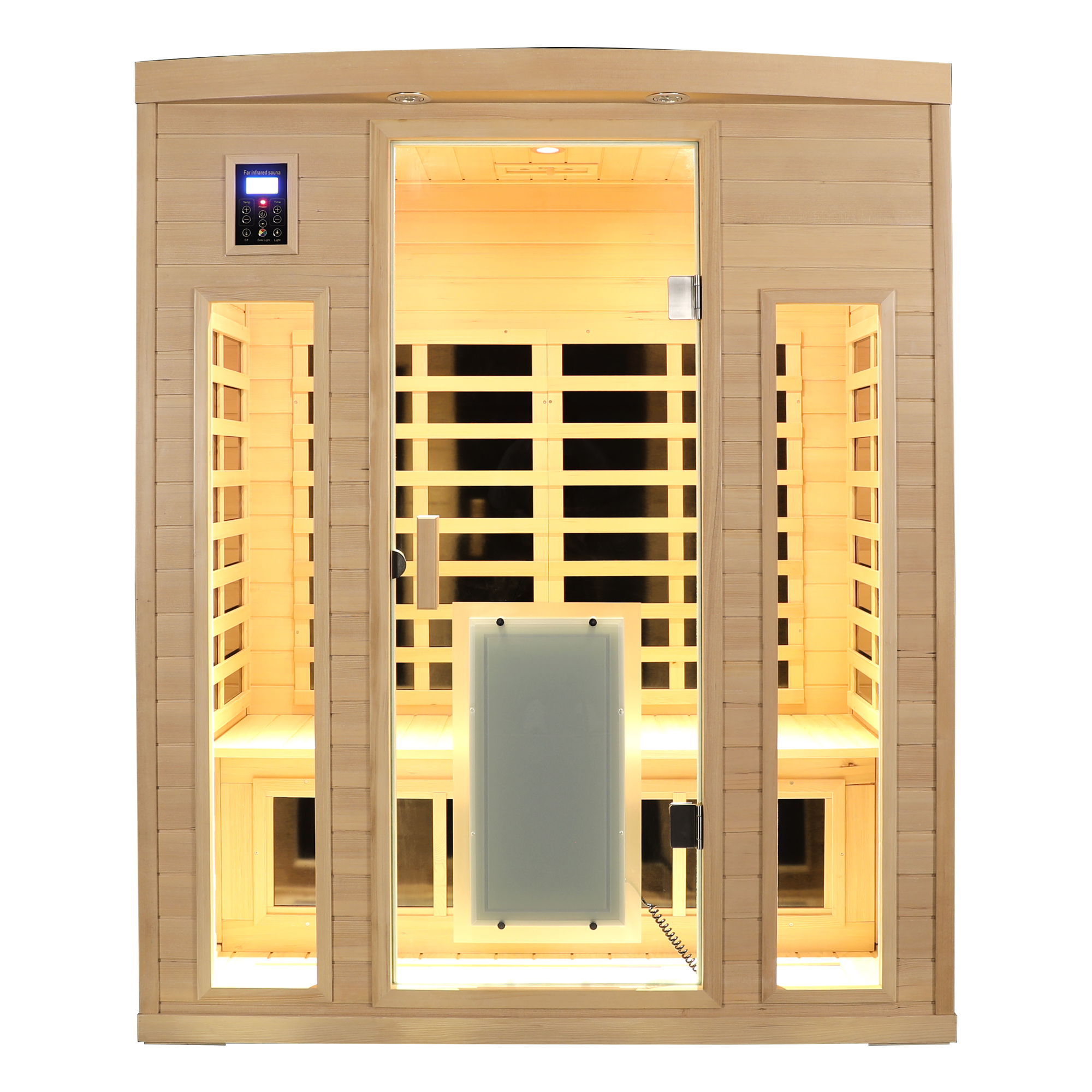 Low EMF Three person Far infrared sauna room - Image 6