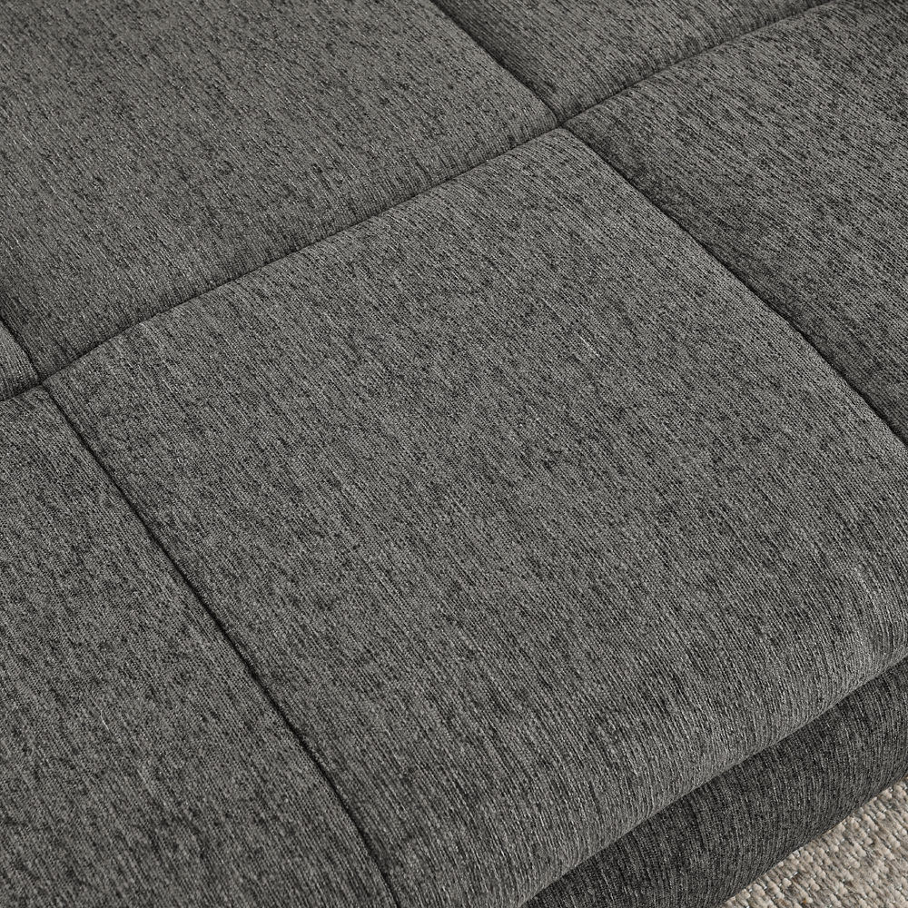 Soft and comfortable pet bed for big and oversized dogs, durable elevated dog sofa bed, comfortable dog sofa, modern and fashionable linen fabric dog sofa-DARK GREY - Image 4