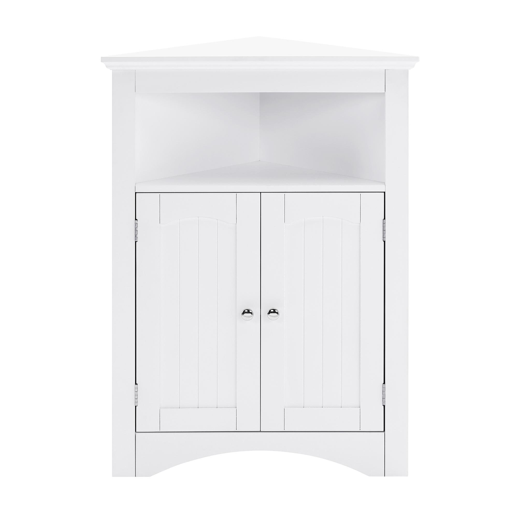 sideboard cabinet,corner cabinet,Bathroom Floor Corner Cabinet with Doors and Shelves, Kitchen, Living Room,Free Standing Storage Cabinet for Bathroom - Image 4