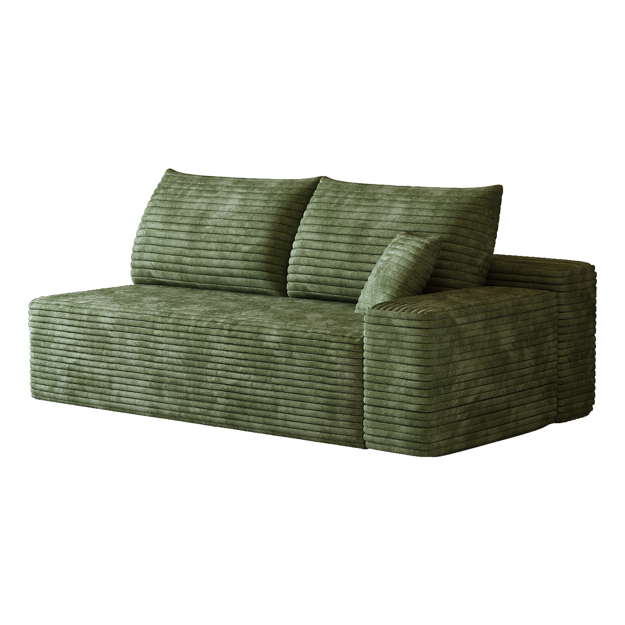 Y119-3L-GREEN 3seater left green - Image 6
