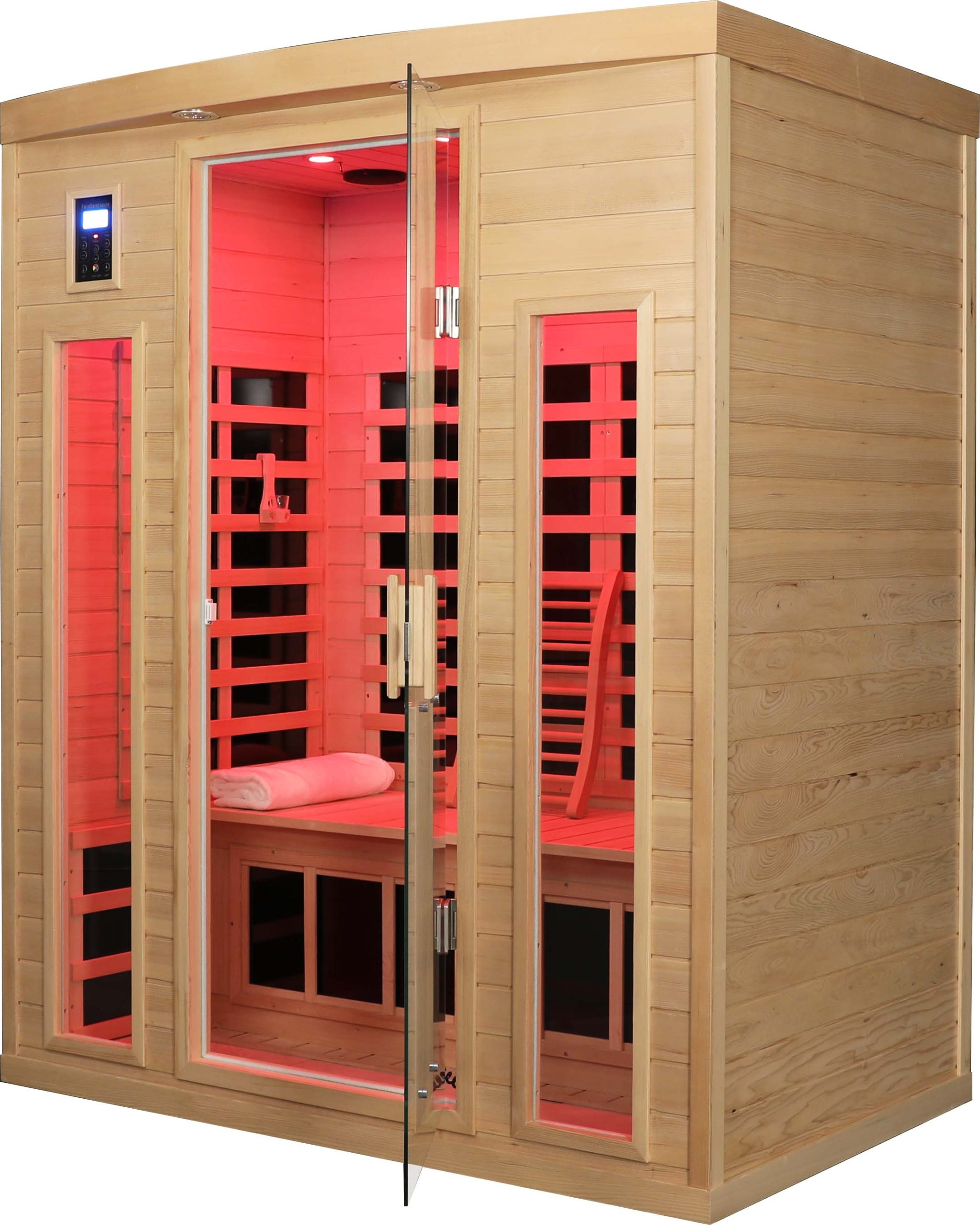 Low EMF Three person Far infrared sauna room (Left & Right) - Image 5