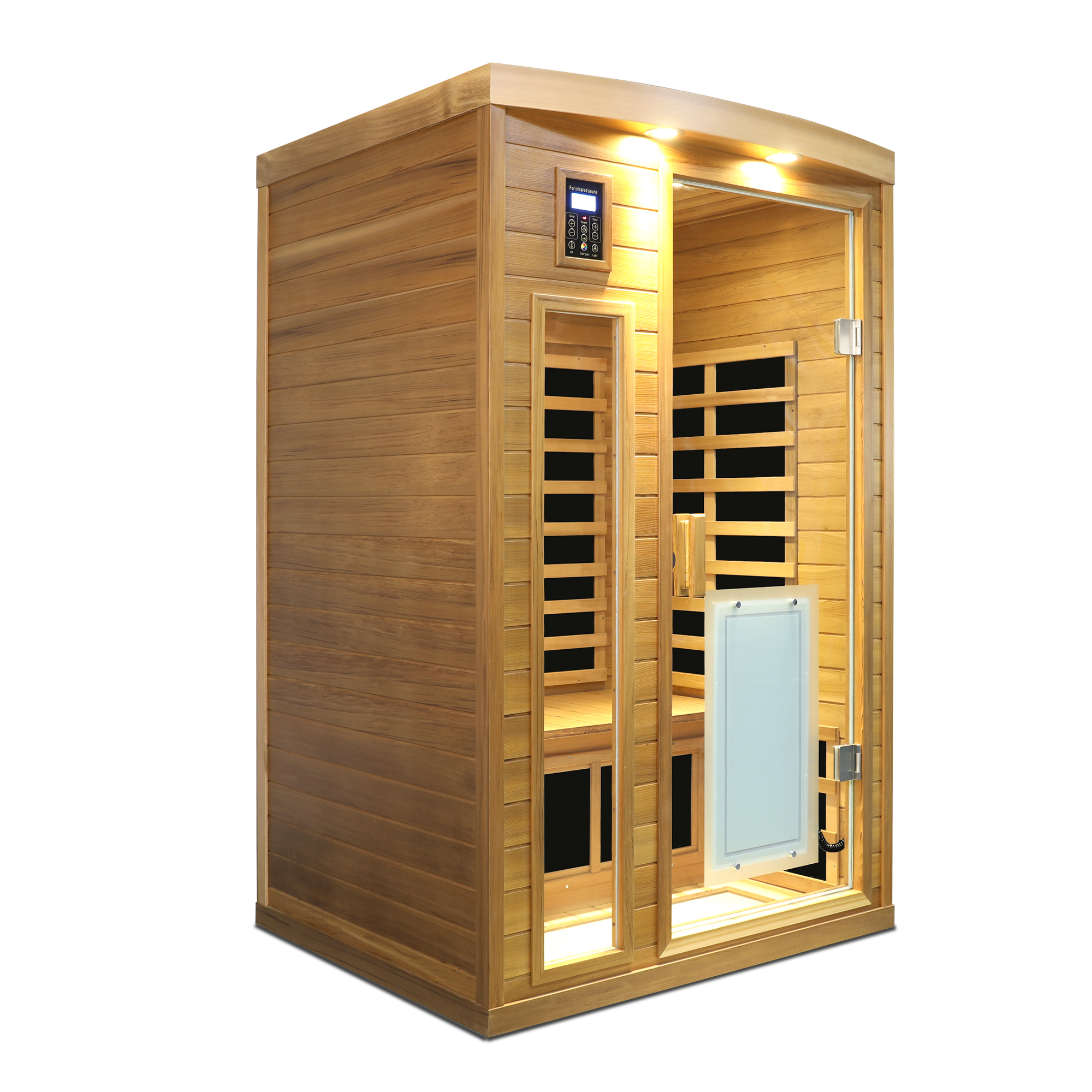 Low EMF Two person Far infrared Red cedar Deluxe indoor sauna room - Image 6