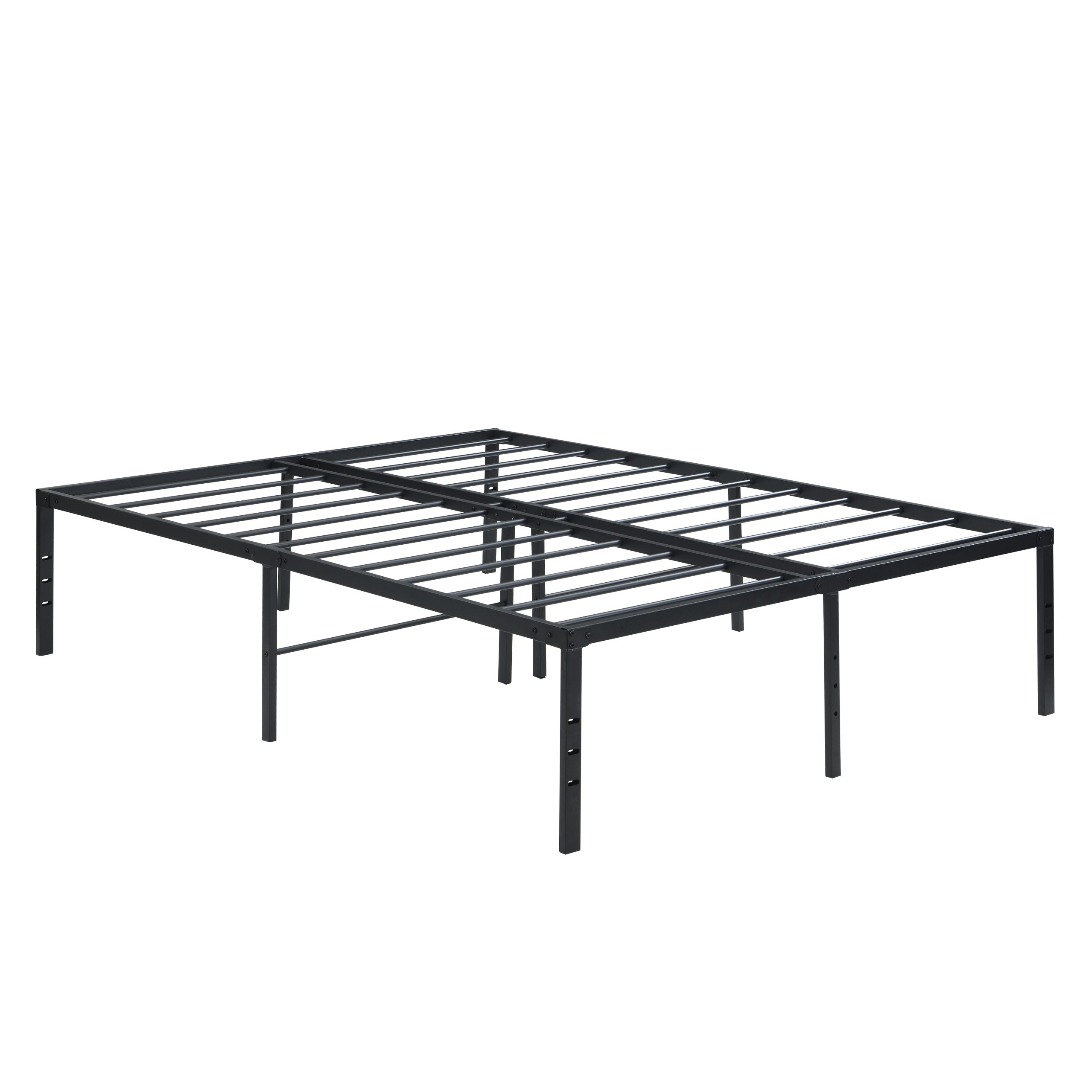 Full Size Bed Frame , Heavy Duty Metal Bed Frame , Quick & Easy Assembly, No Noise, Black - Image 4