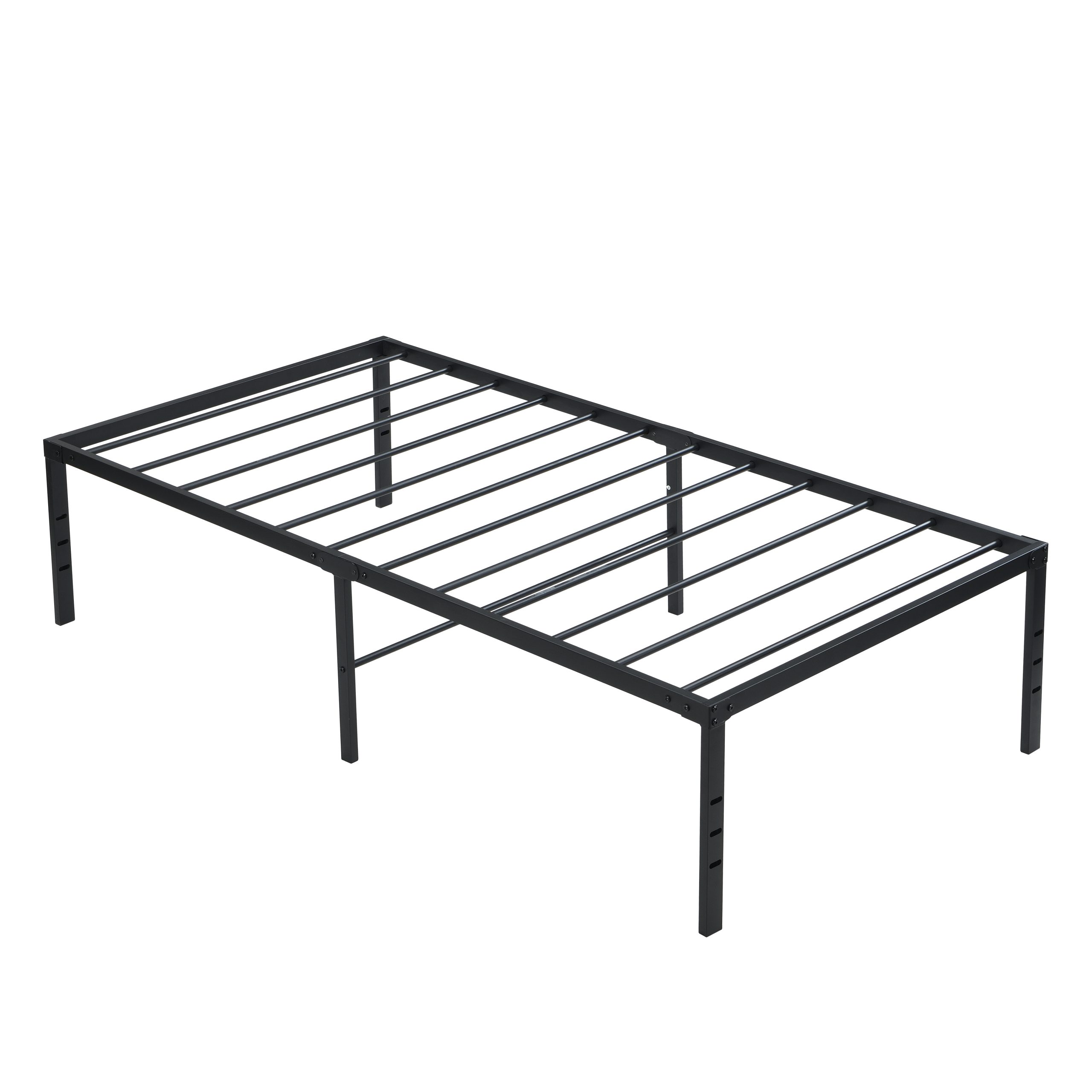 Twin Size Bed Frame , Heavy Duty Metal Bed Frame , Quick & Easy Assembly, No Noise, BlackTWIN - Image 4