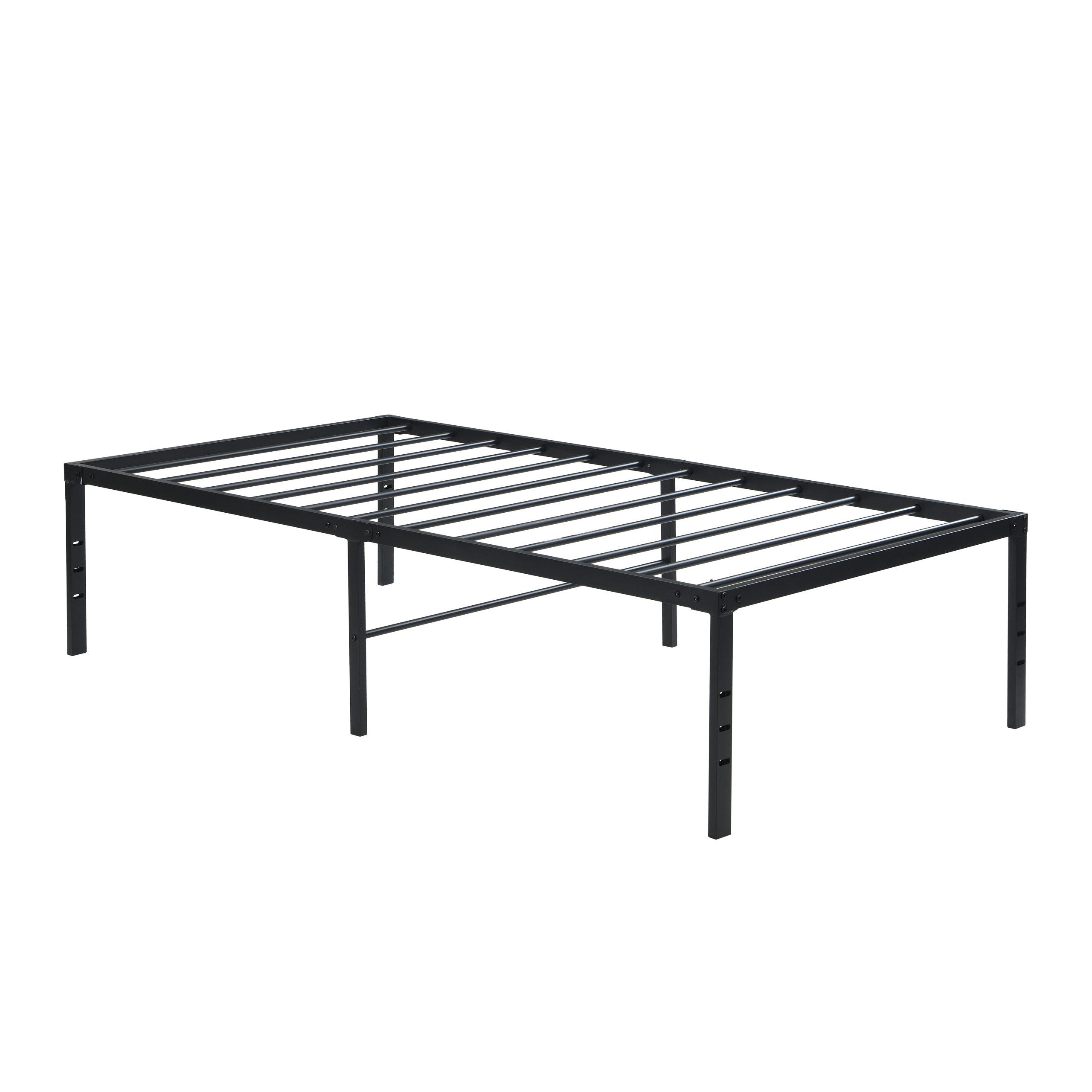 Twin Size Bed Frame , Heavy Duty Metal Bed Frame , Quick & Easy Assembly, No Noise, BlackTWIN - Image 6