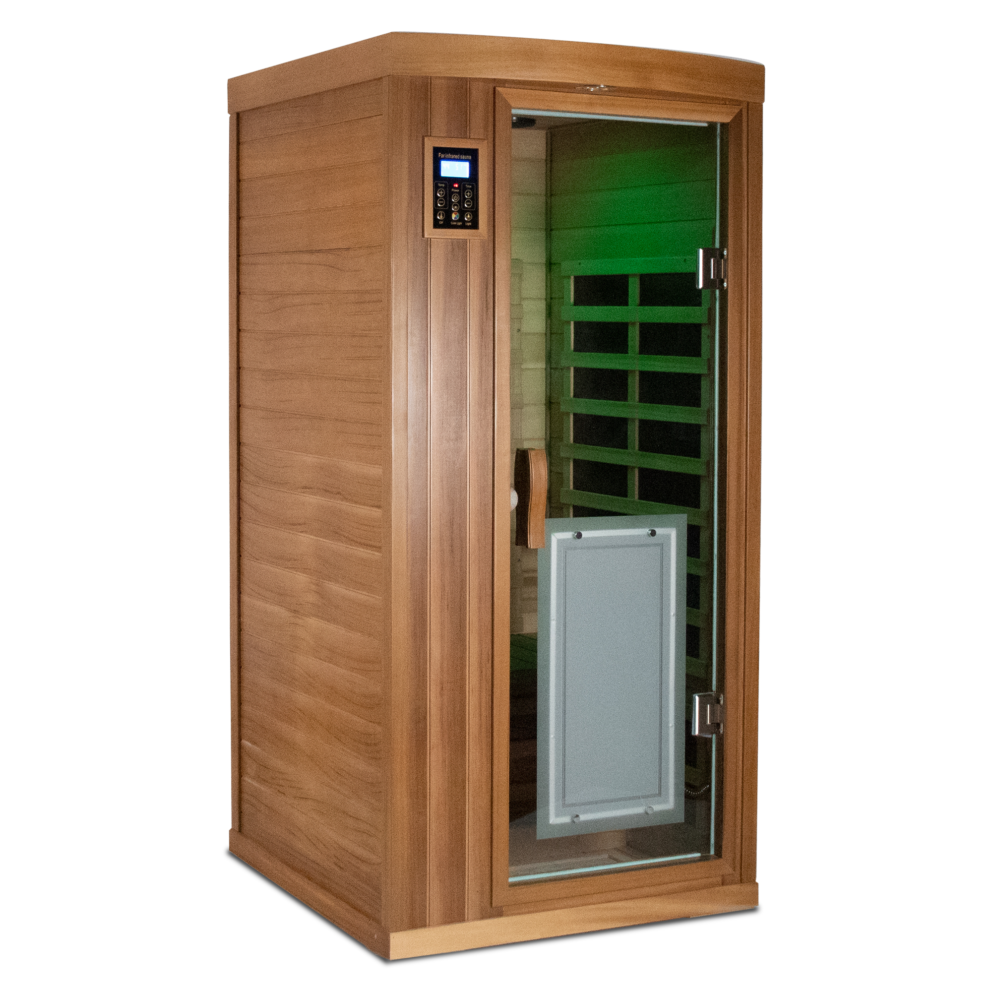 Low EMF One person Far infrared red cedar Deluxe indoor sauna room - Image 2