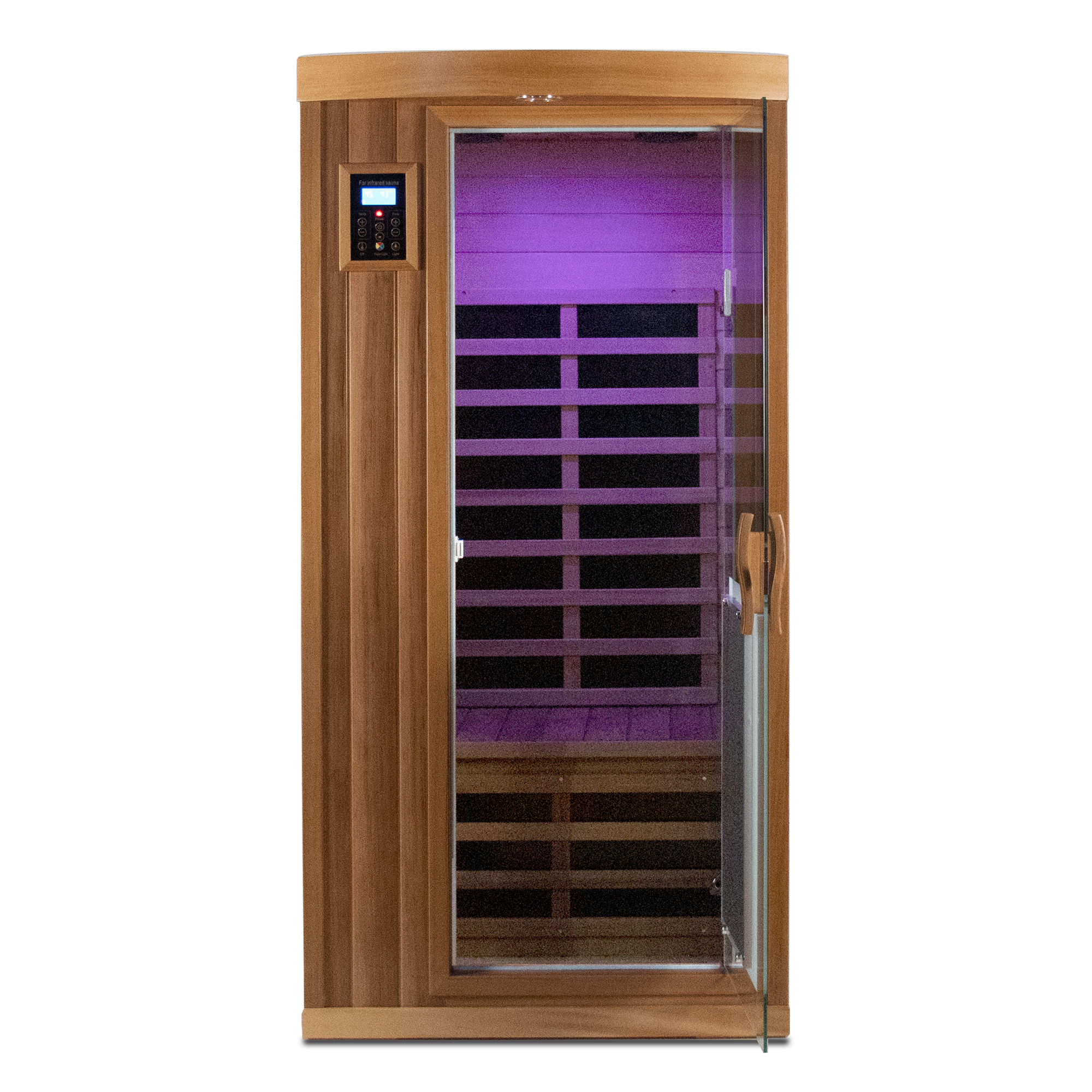 Low EMF One person Far infrared red cedar Deluxe indoor sauna room - Image 3