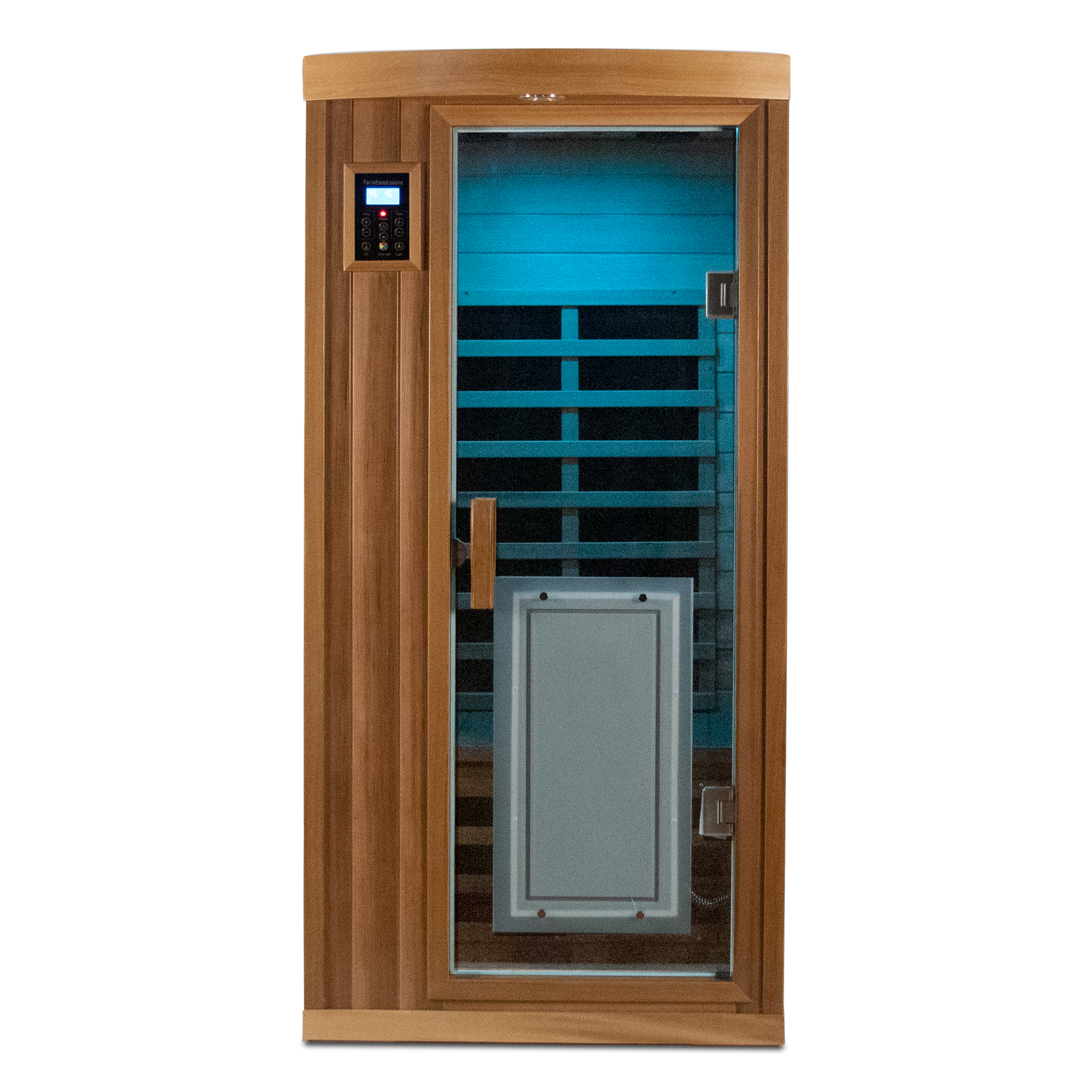 Low EMF One person Far infrared red cedar Deluxe indoor sauna room - Image 4