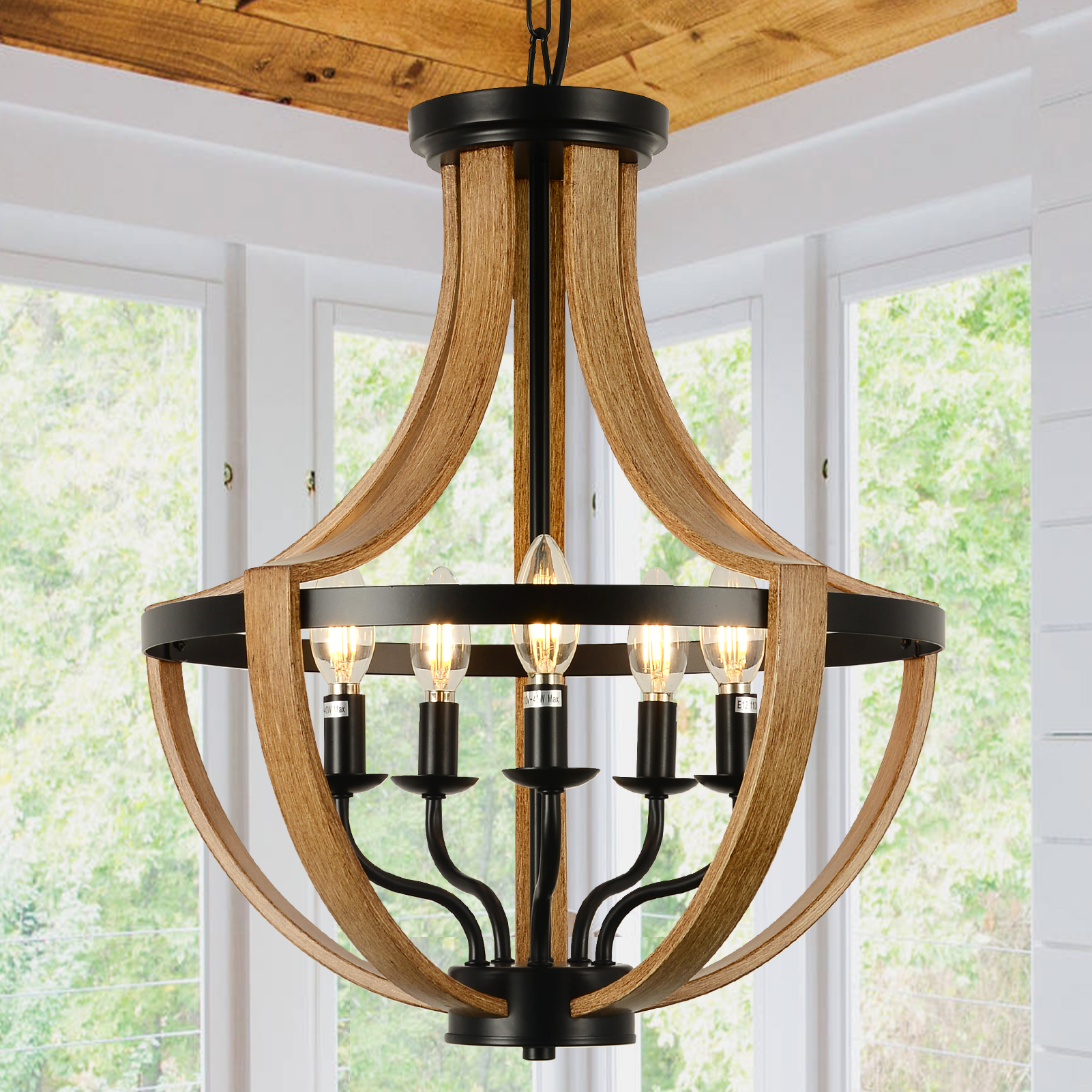 5-Light Modern Chandeliers - Image 2