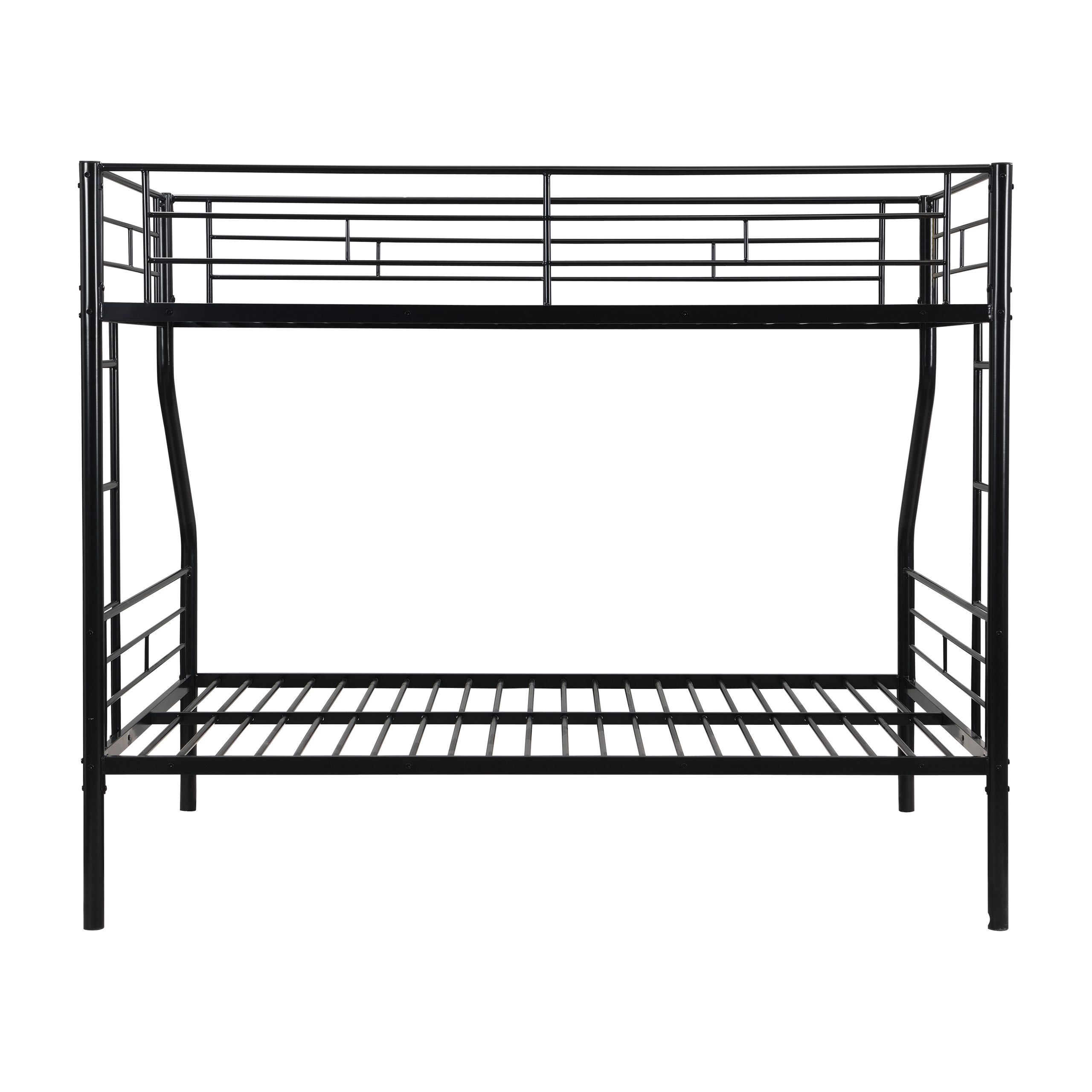 Twin Over FULL Metal Bunk Bed , No Box Spring Needed, Large Under Bed Storage, Easy Assemble - Image 6