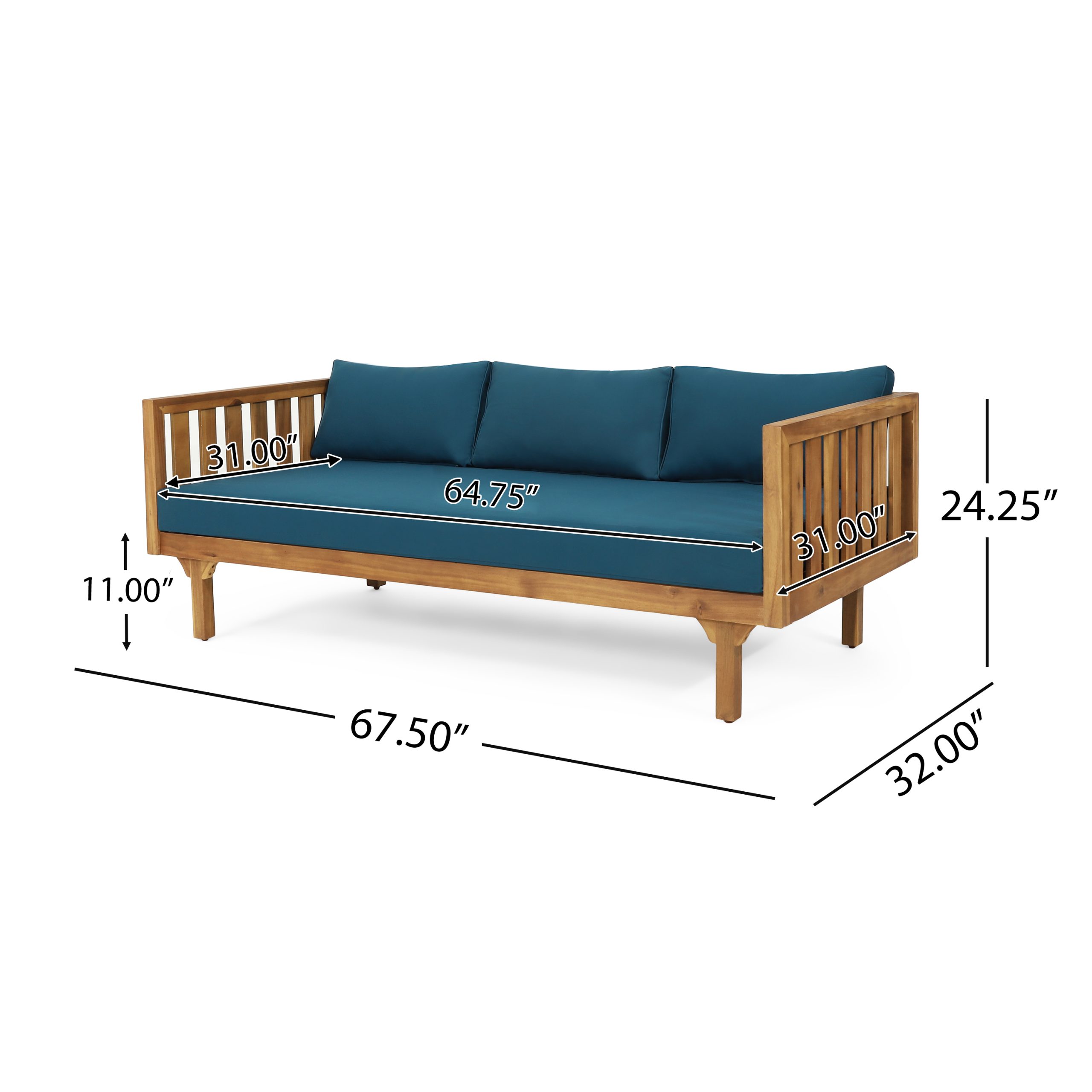 CLAREMONT 3 SEATER DAYBED - Image 4