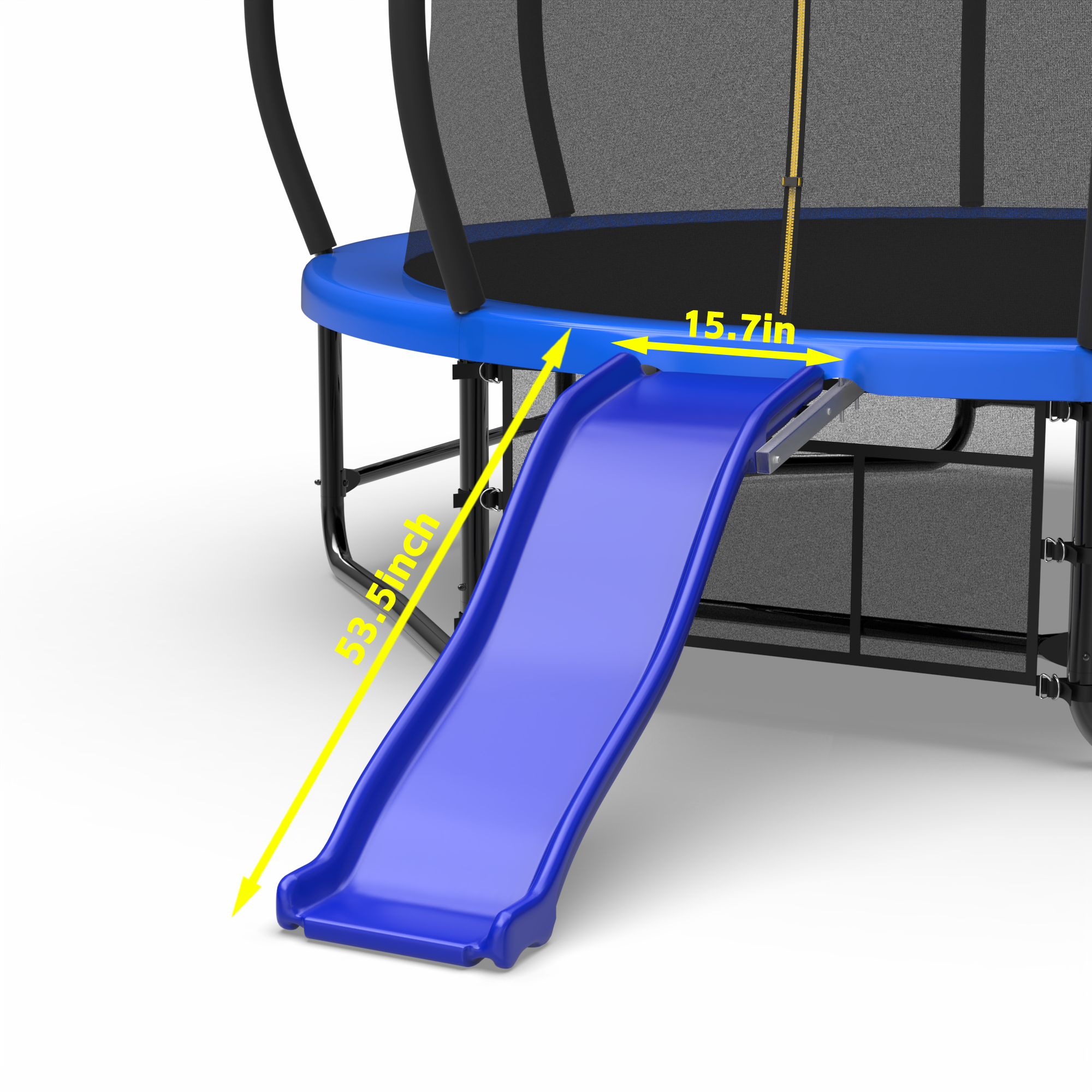 Outdoor trampoline slide ,blue - Image 3