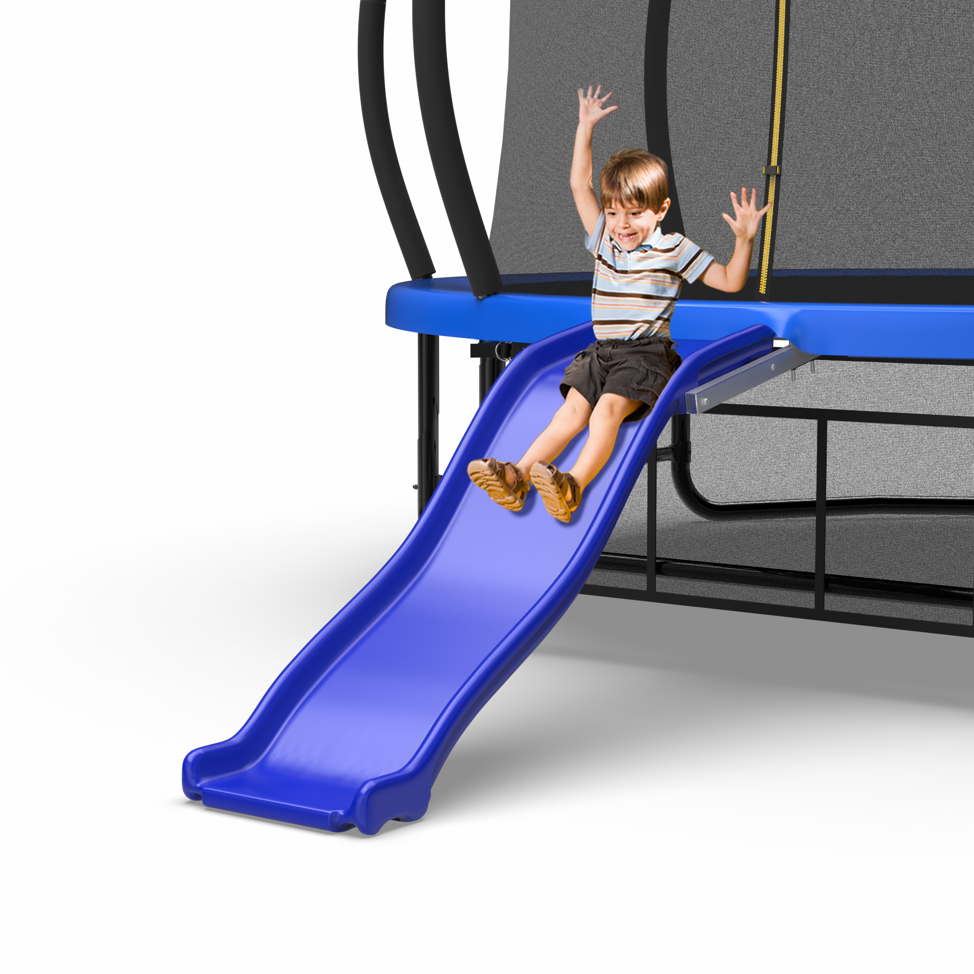 Outdoor trampoline slide ,blue - Image 5