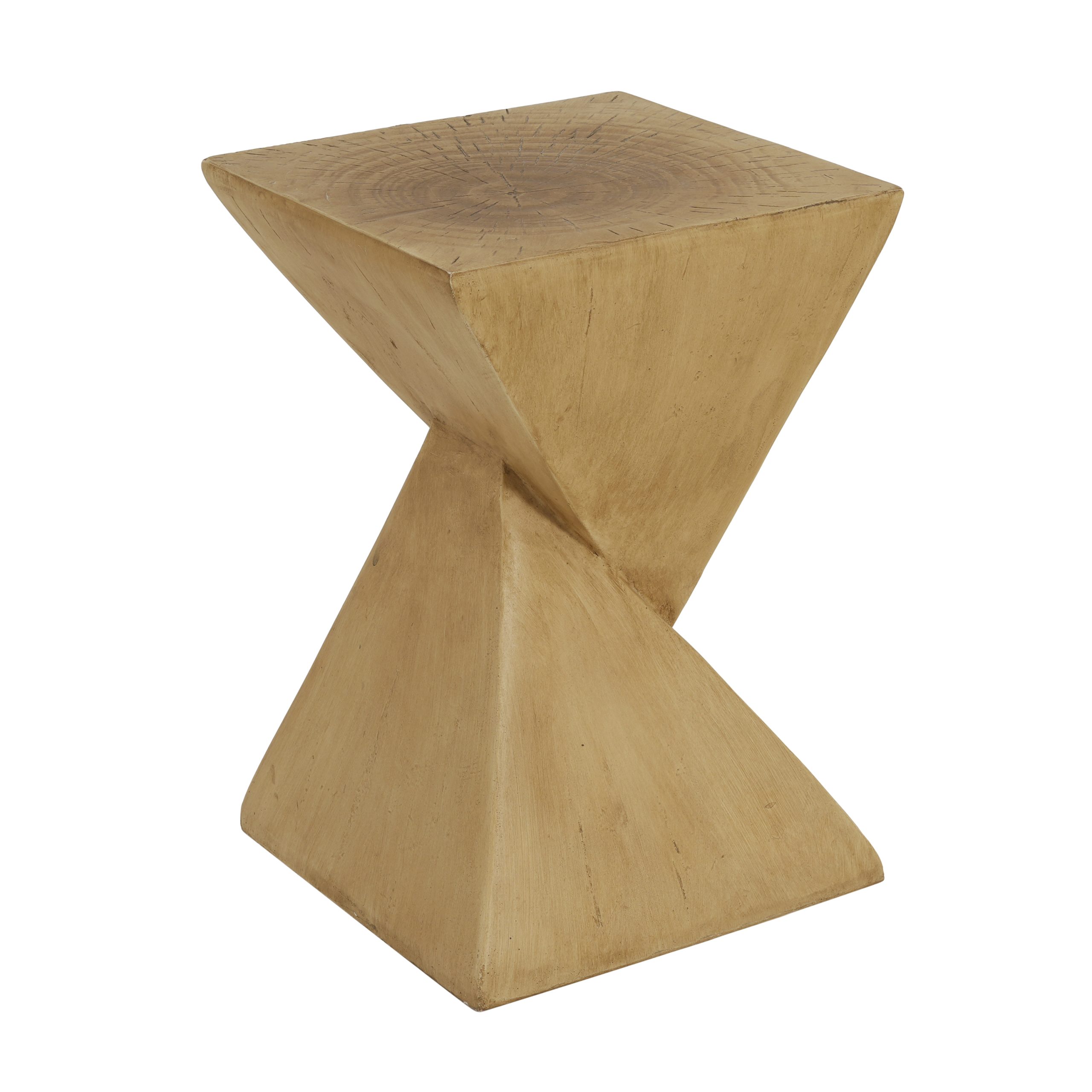 GEOMETRIC MGO SIDE TABLE,LIGHT NATURE COLOR - Image 5