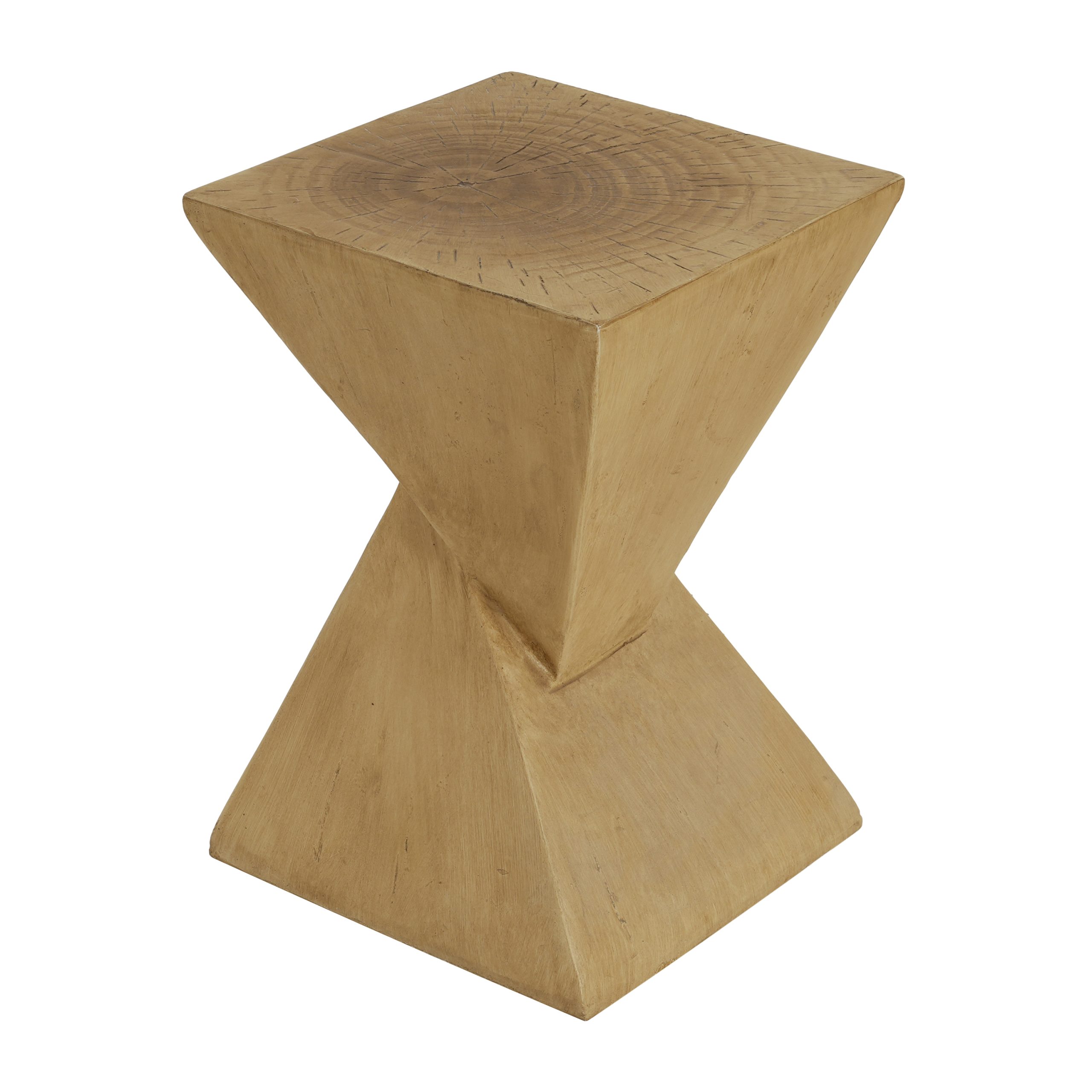 GEOMETRIC MGO SIDE TABLE,LIGHT NATURE COLOR - Image 6