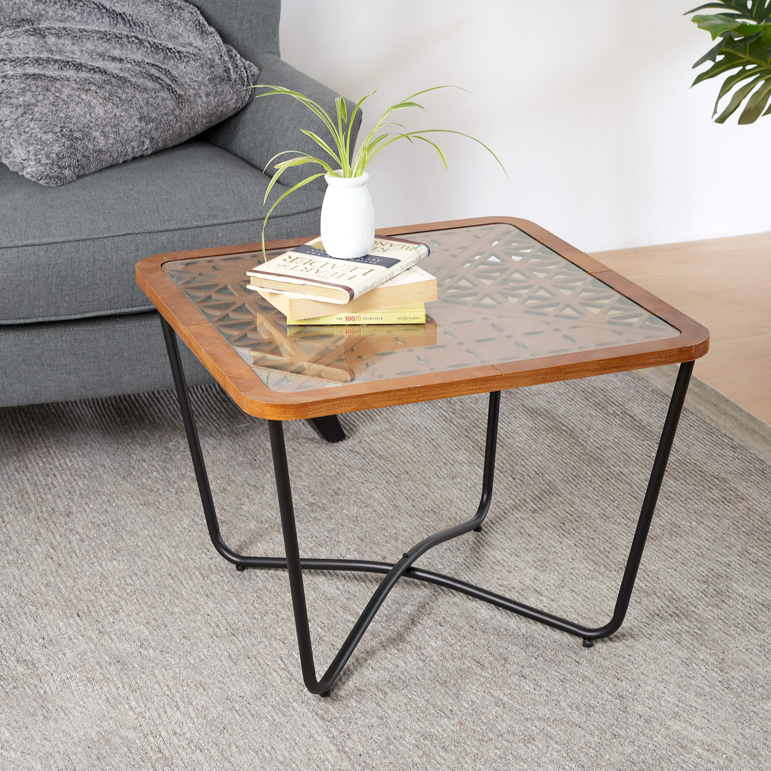 Modern Square Coffee Table - Image 4