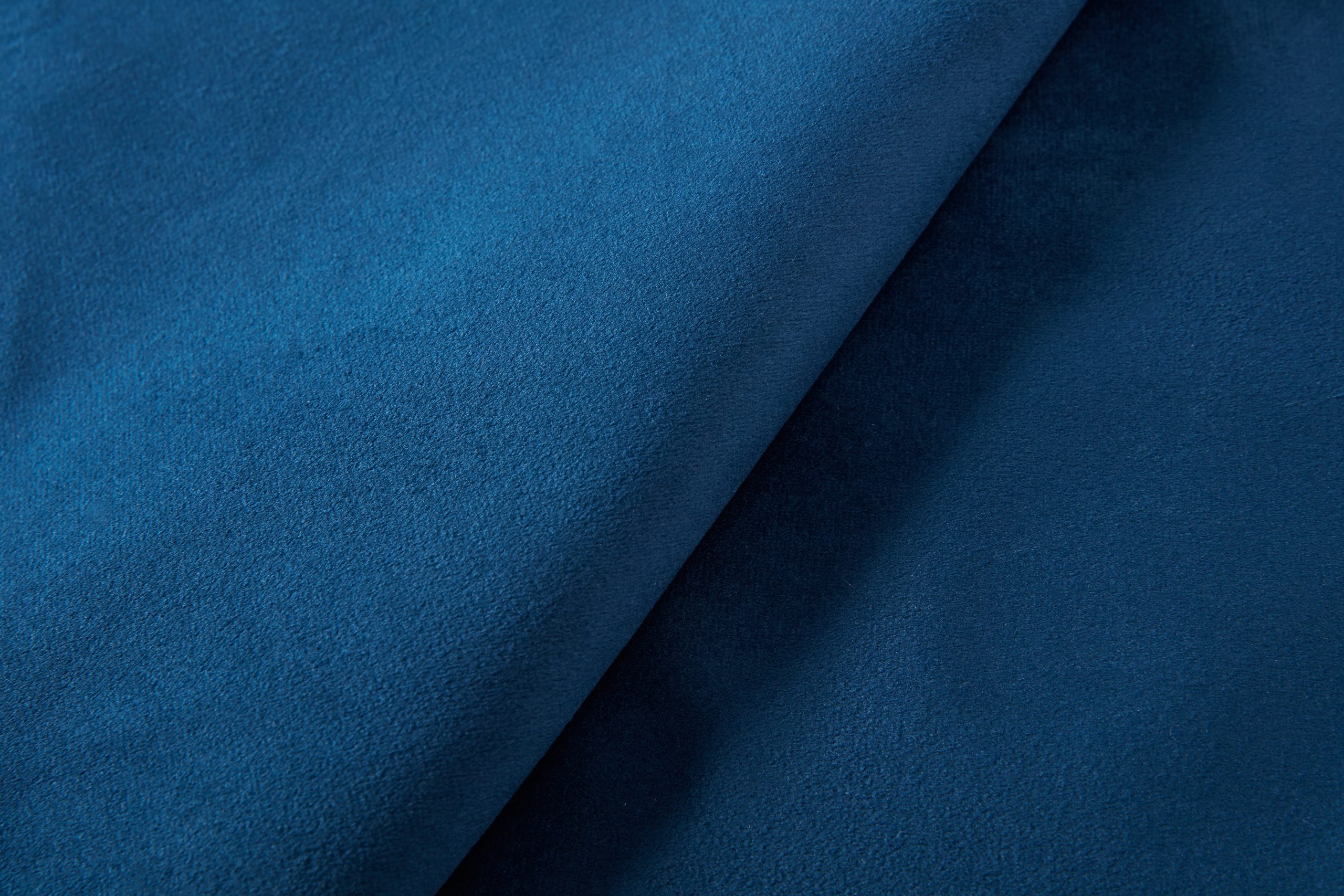 Peyton Upholstered Queen Bed / 54" High Headboard / Traditional Hand Buttoned Tufting / Nailhead Trim Wingback / No Box Spring Needed / Easy Assembly / Blue Velvet - Image 2