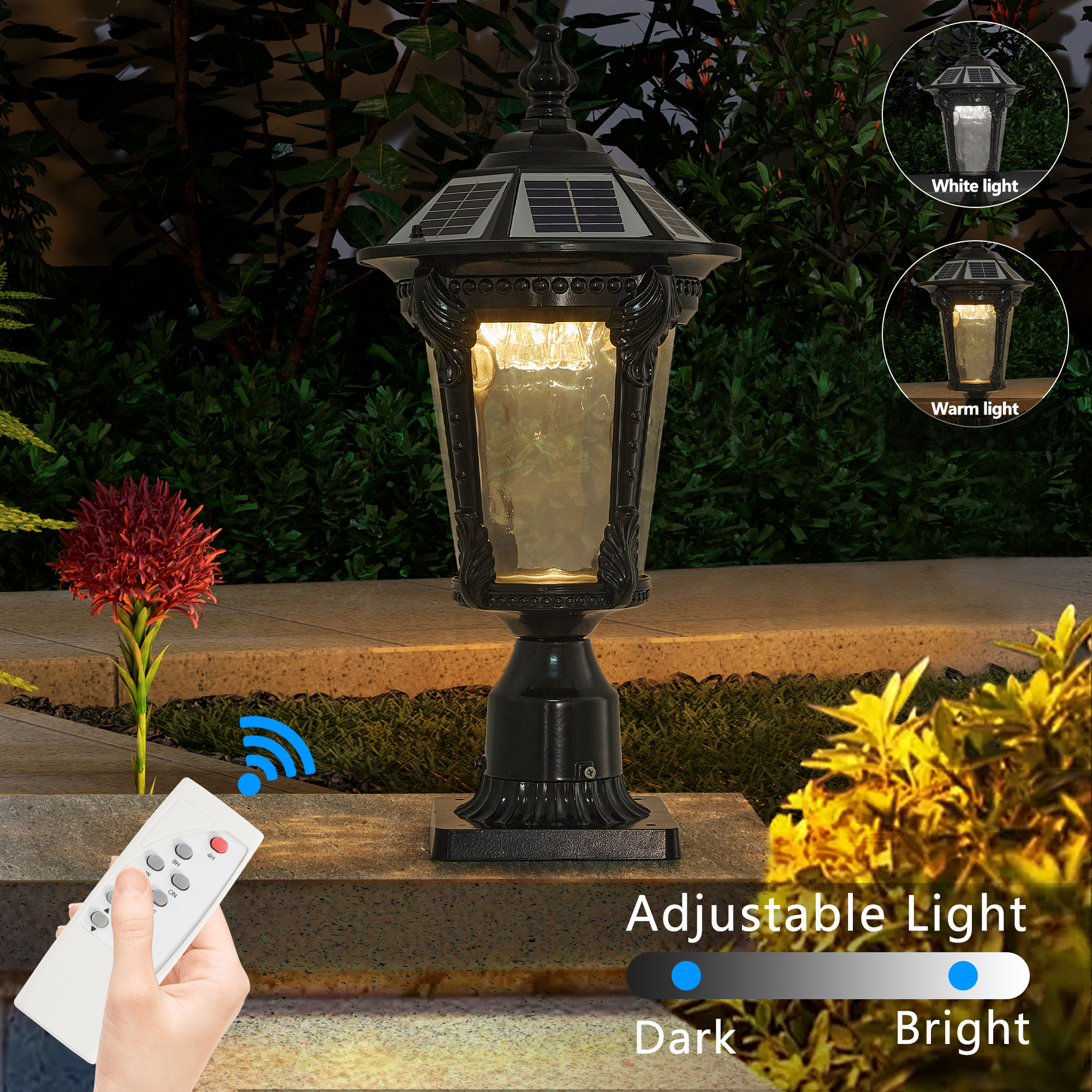 Retro Solar Lights With Dimmable LED 1 pack - Image 3