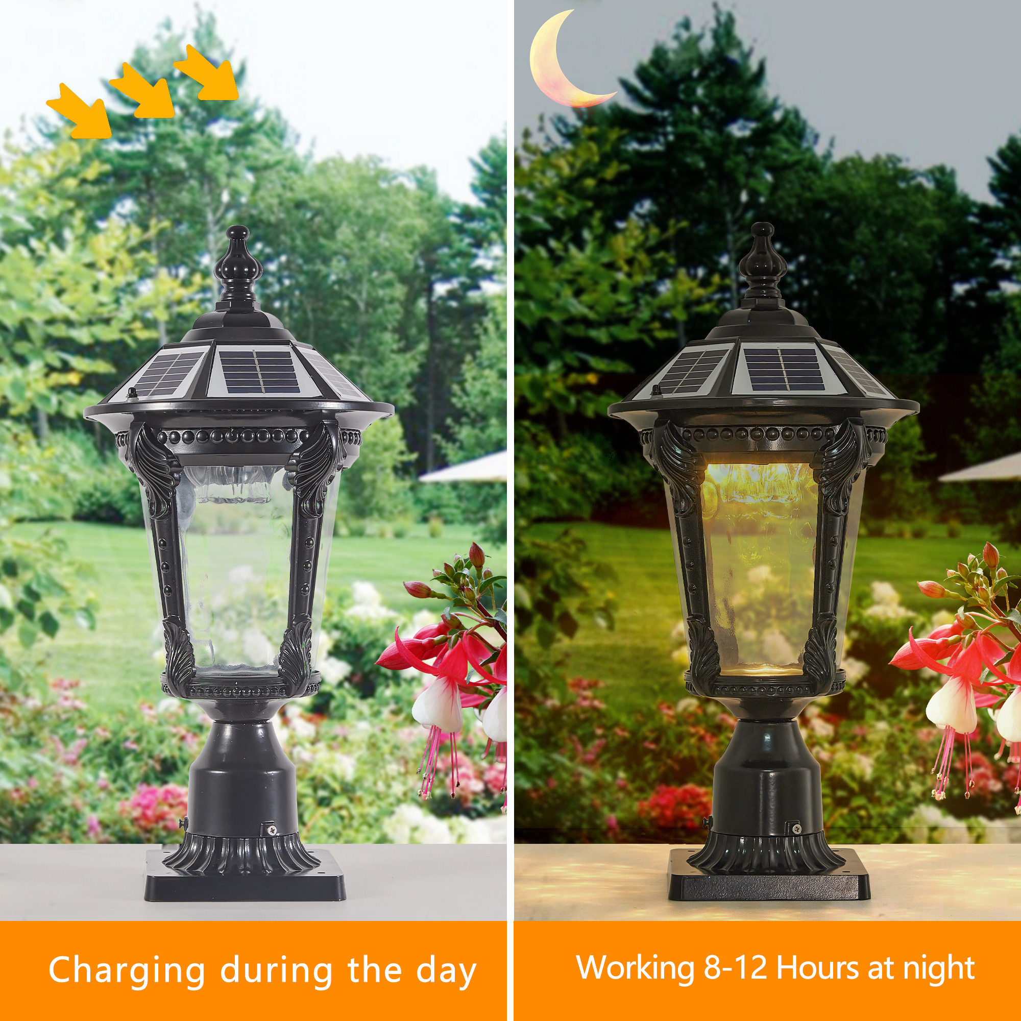Retro Solar Lights With Dimmable LED 1 pack - Image 5