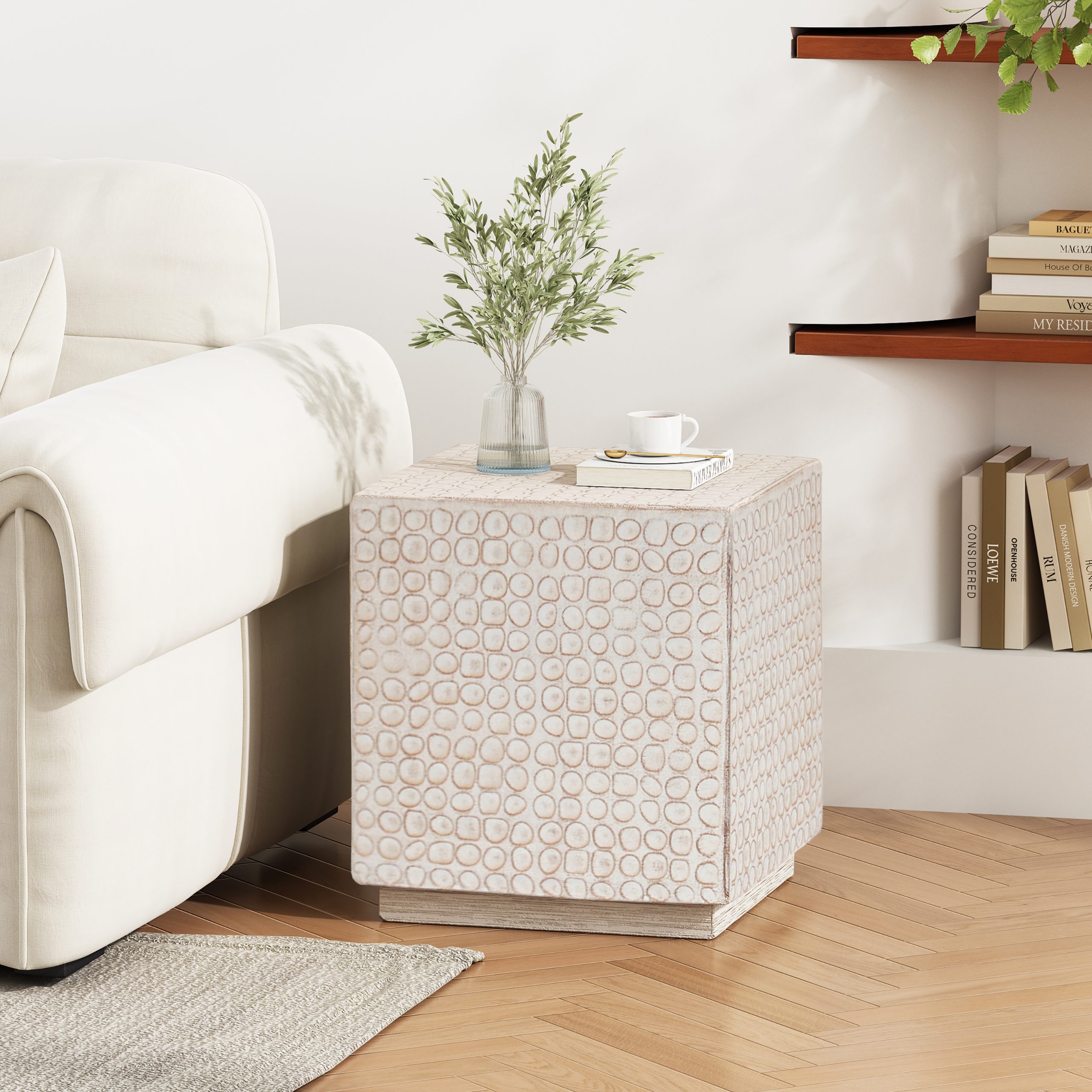 MGO CUBE SIDE TABLE - Image 2