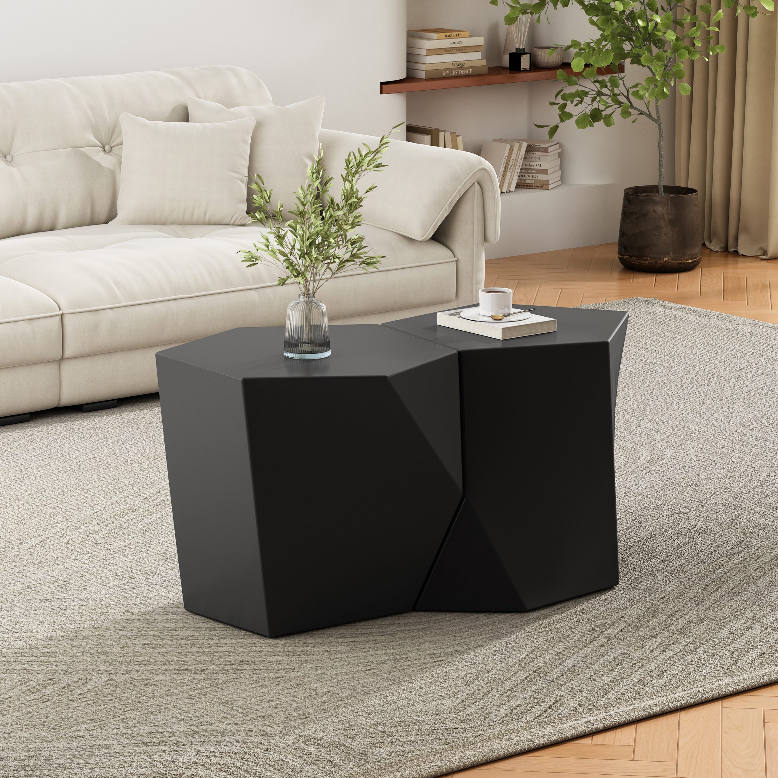 MODERN MGO COFFEE TABLE SET - Image 4