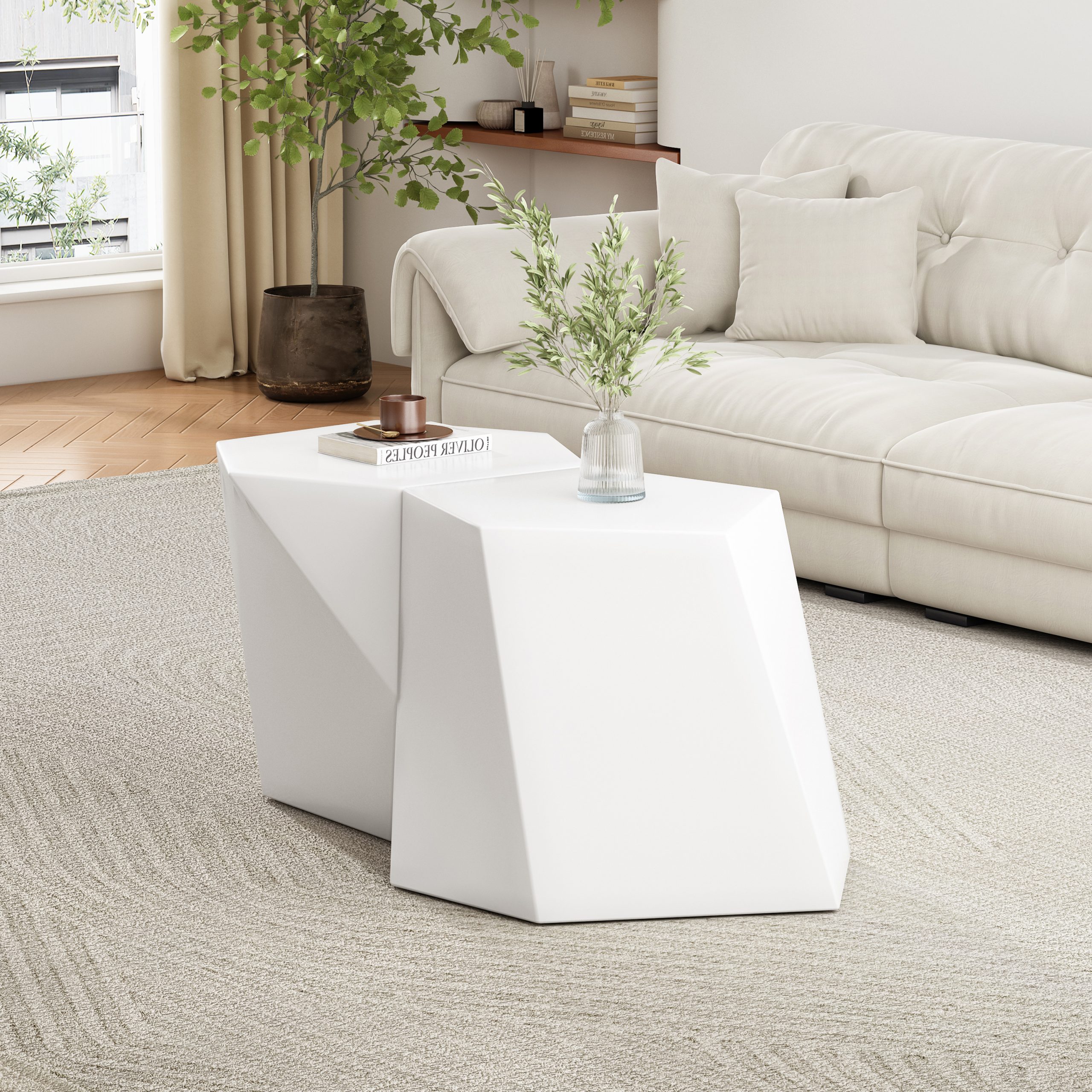 MODERN MGO COFFEE TABLE SET - Image 4