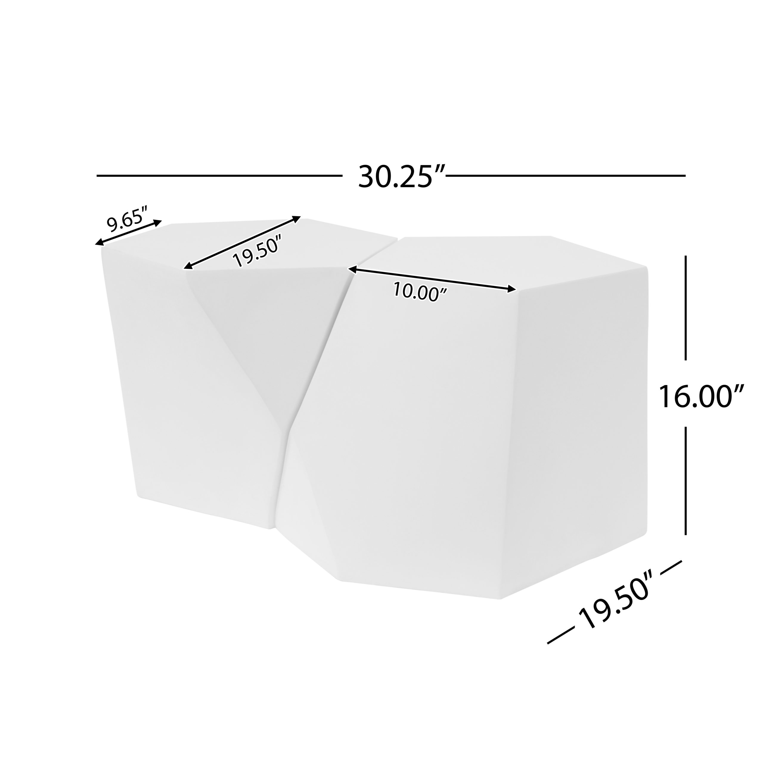 MODERN MGO COFFEE TABLE SET - Image 5