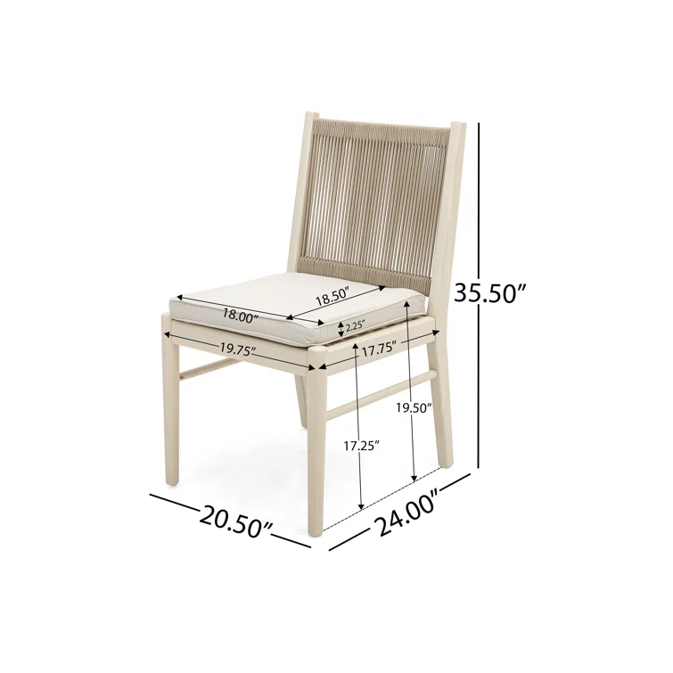 CORDOBA KD DINING CHAIR MP2 set of 2 - Image 5
