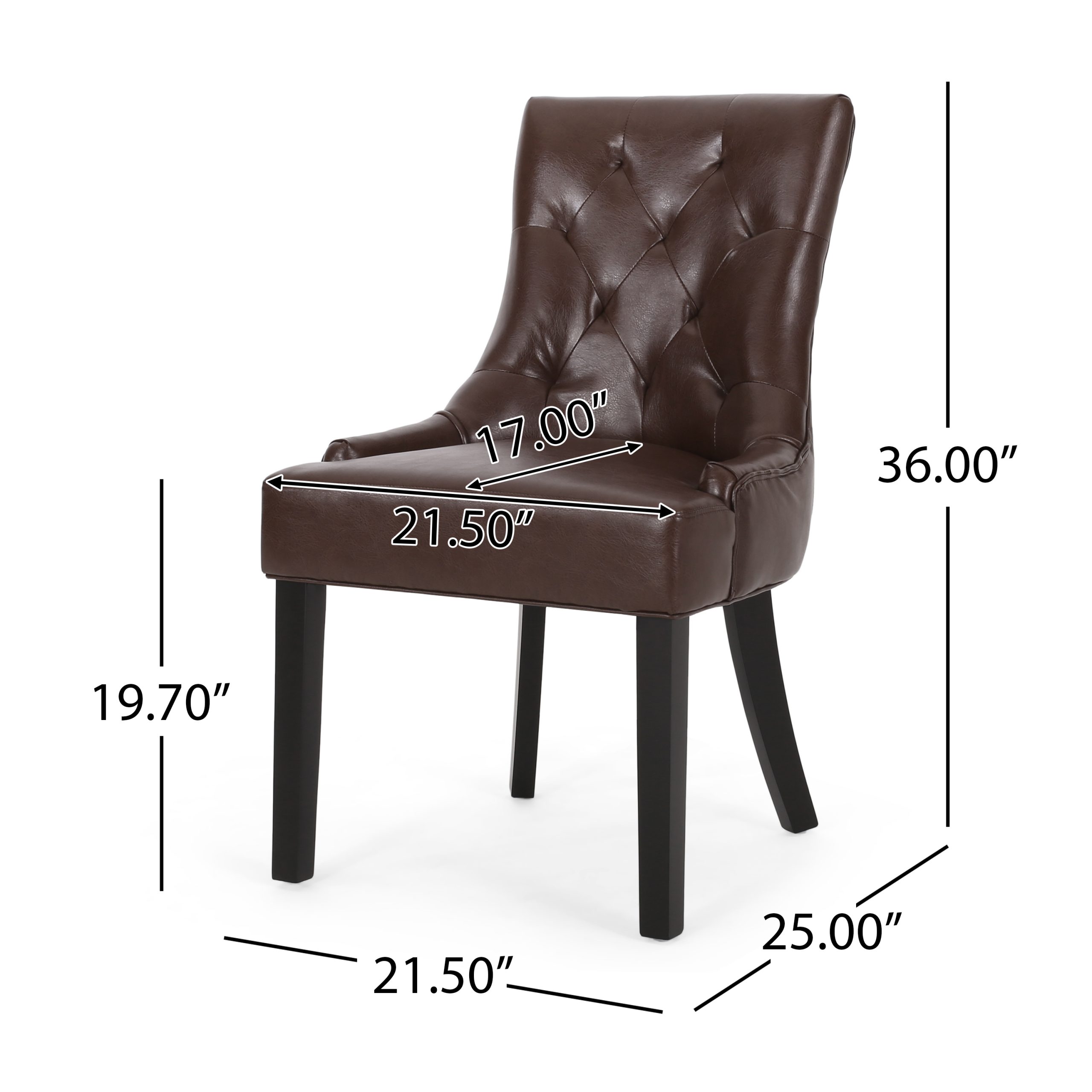 CHENEY DINING CHAIR - KD MP2 (set of 2) - Image 5