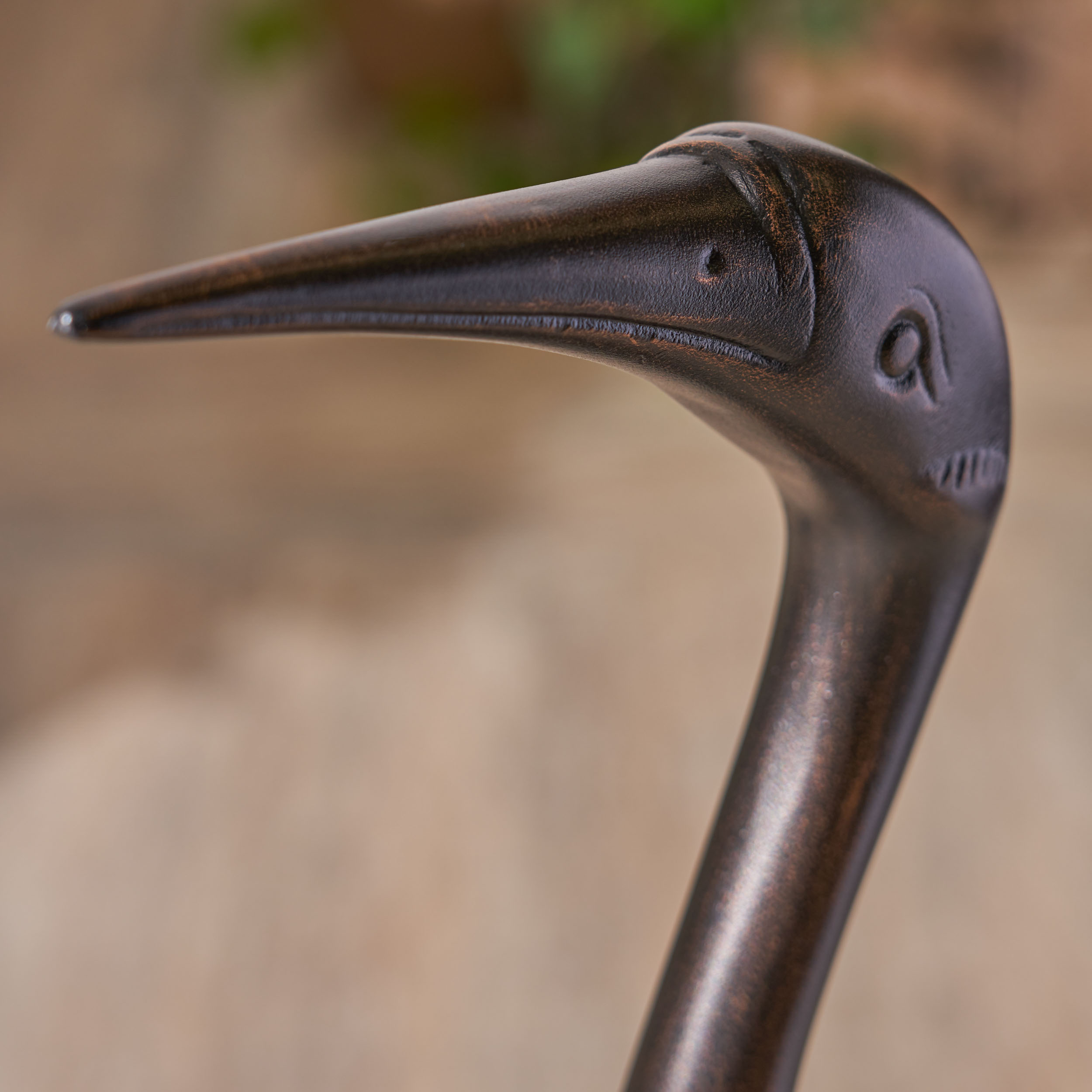 Sunny Outdoor 43 Inch Aluminum Crane, Shiny Copper (No Assembly Required) - Image 3