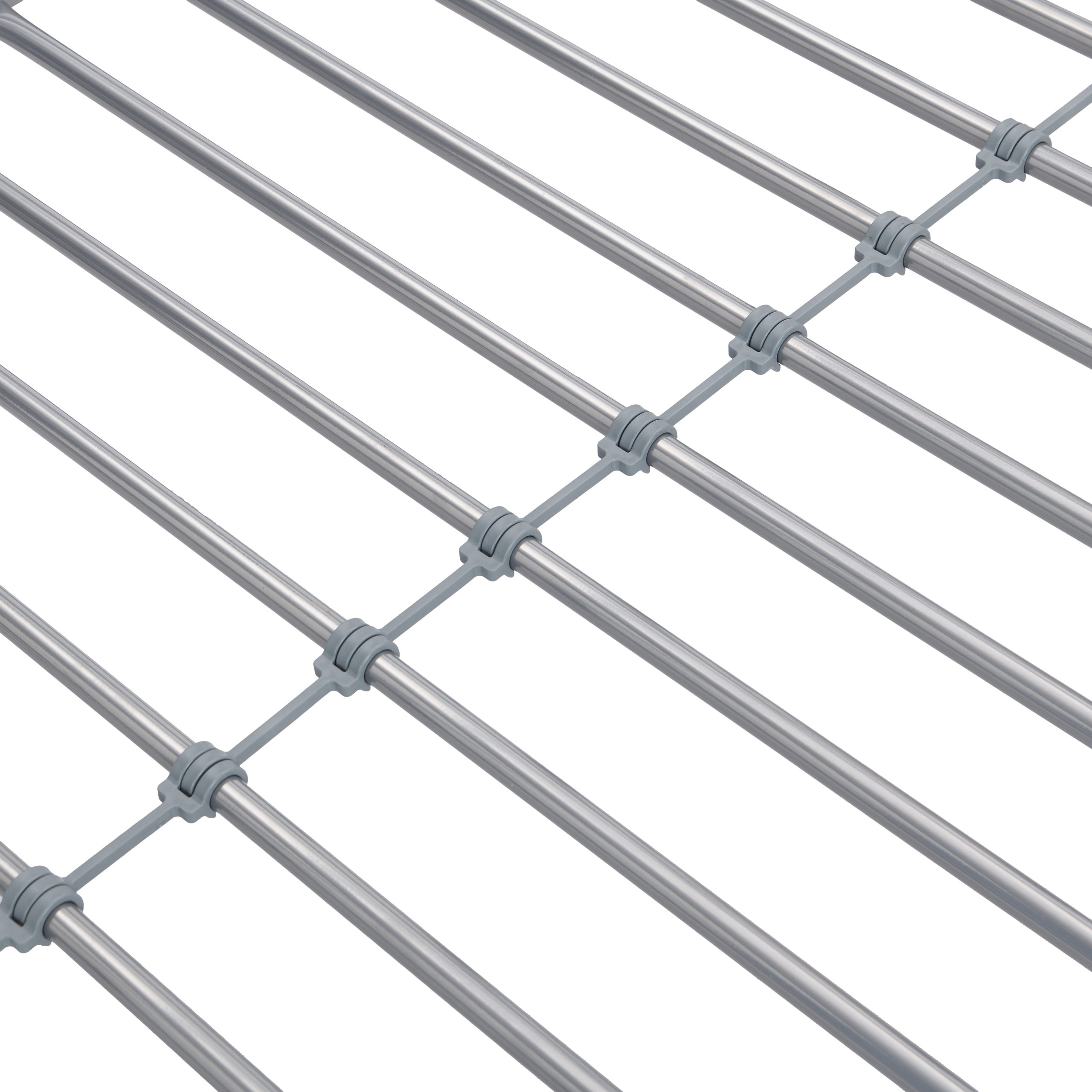 METAL BUNK BED SILVER - Image 5