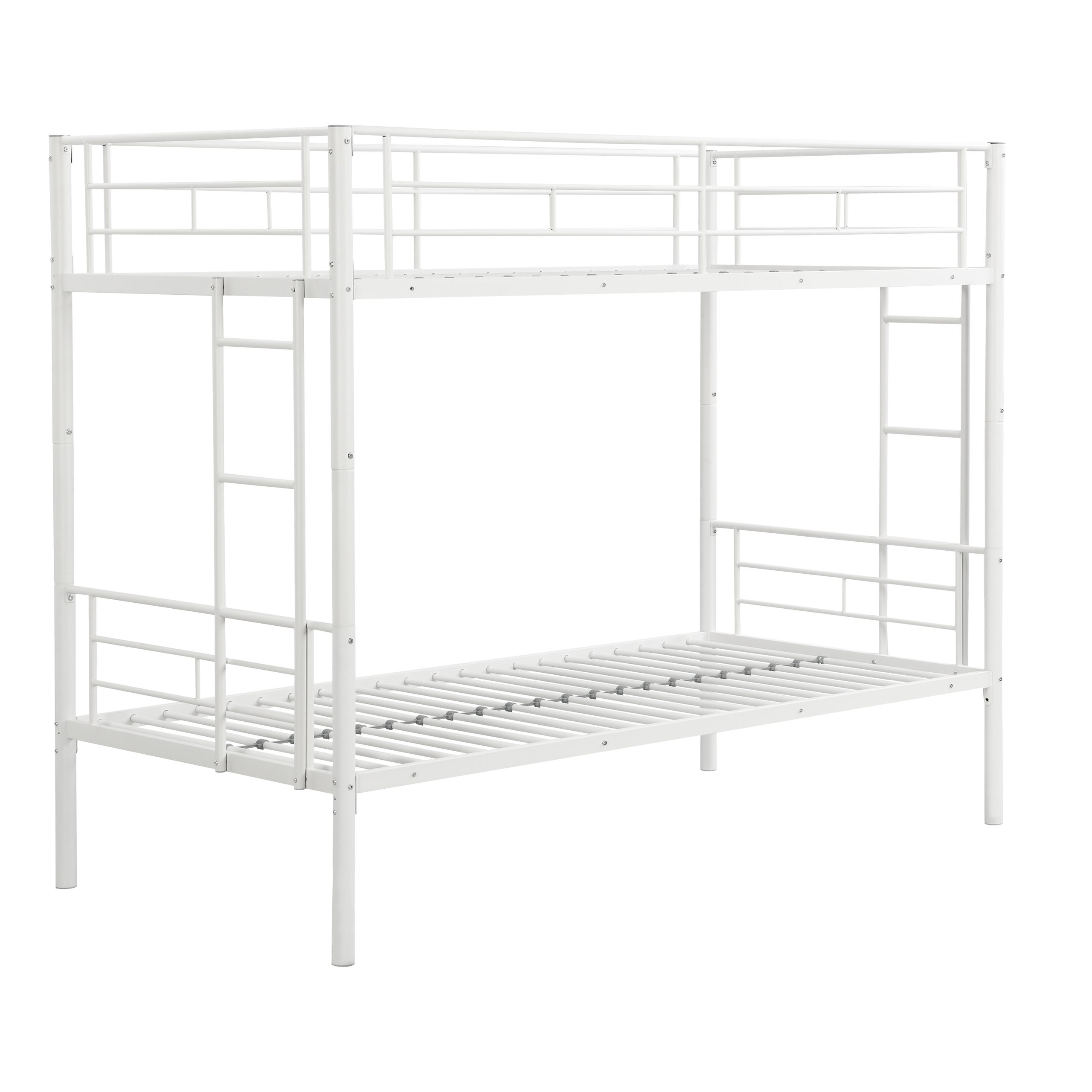 METAL BUNK BED WHITE - Image 5