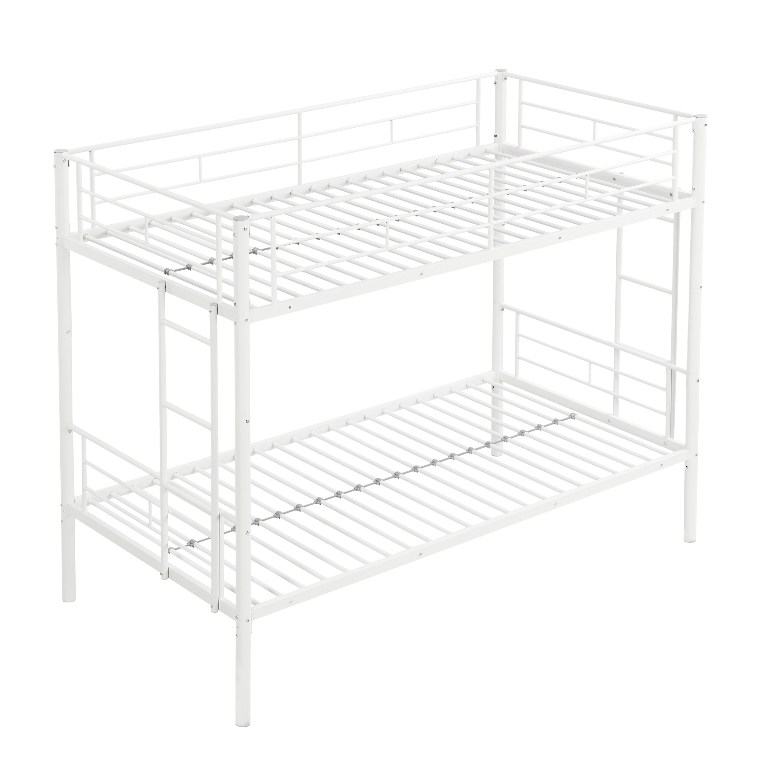 METAL BUNK BED WHITE - Image 6