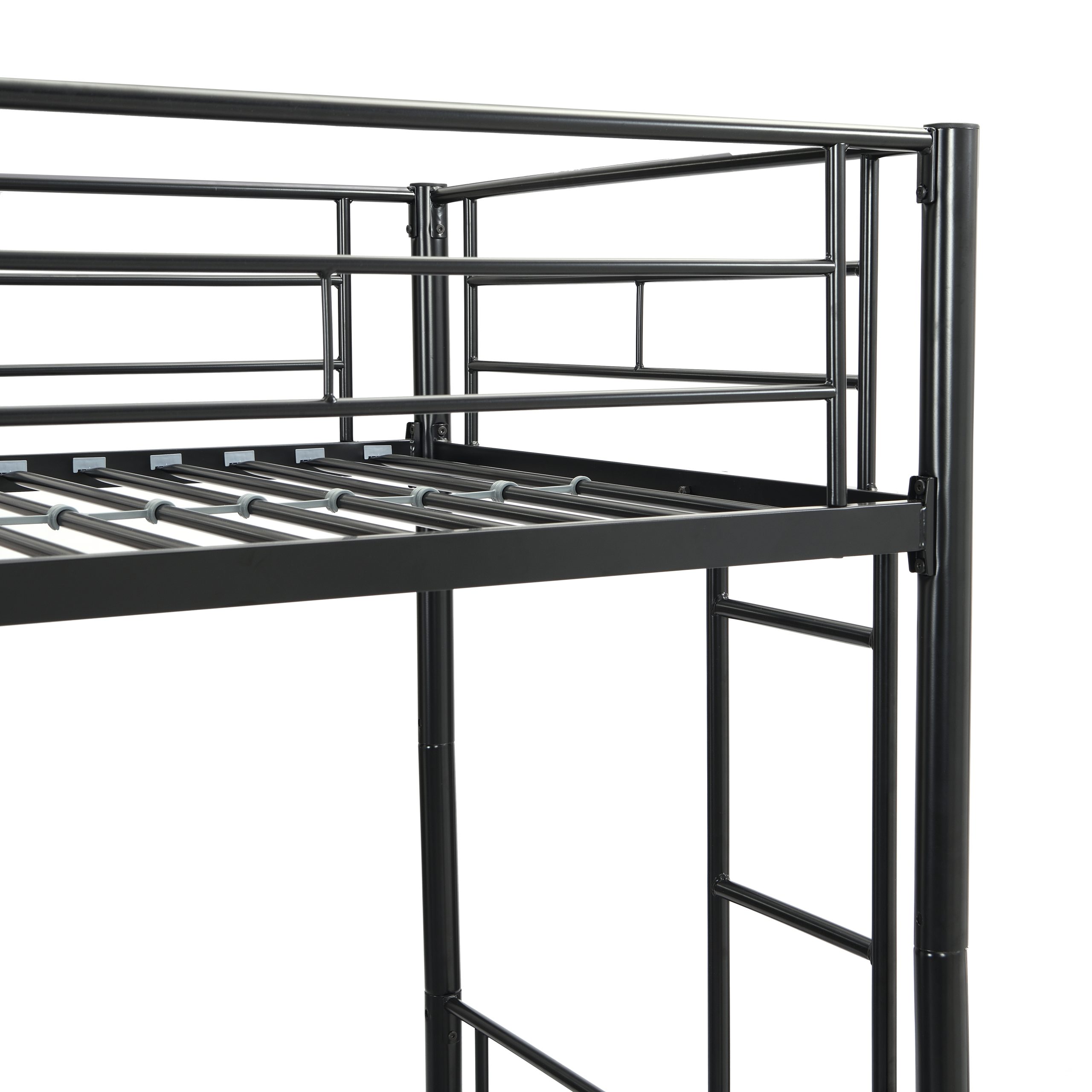 METAL BUNK BED BLACK - Image 5
